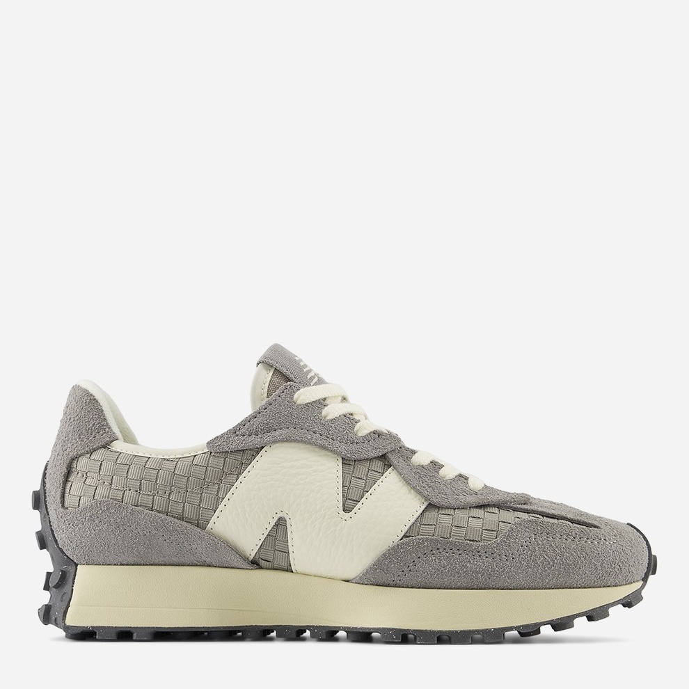 Акція на Чоловічі кросівки New Balance 327 U327WOC 41.5 (8) 26 см Сірий/Молочний від Rozetka