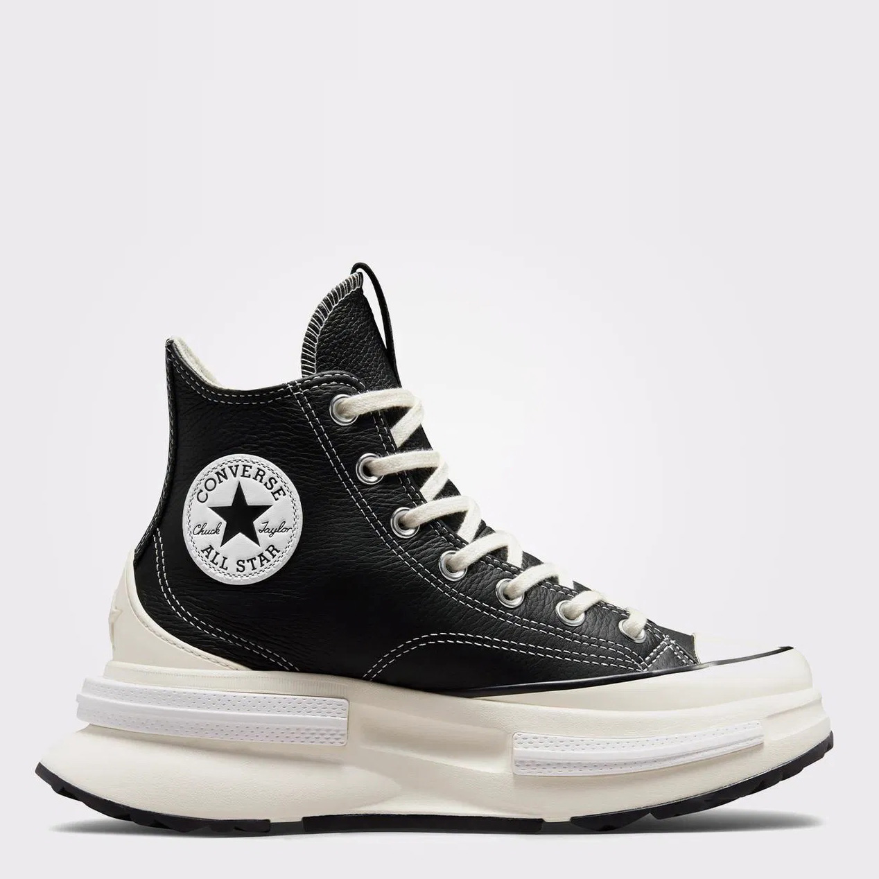 Акція на Жіночі кеди високі Converse Run Star Legacy Cx Hi A05112C-001 39.5 (6.5) 25 см Чорні від Rozetka