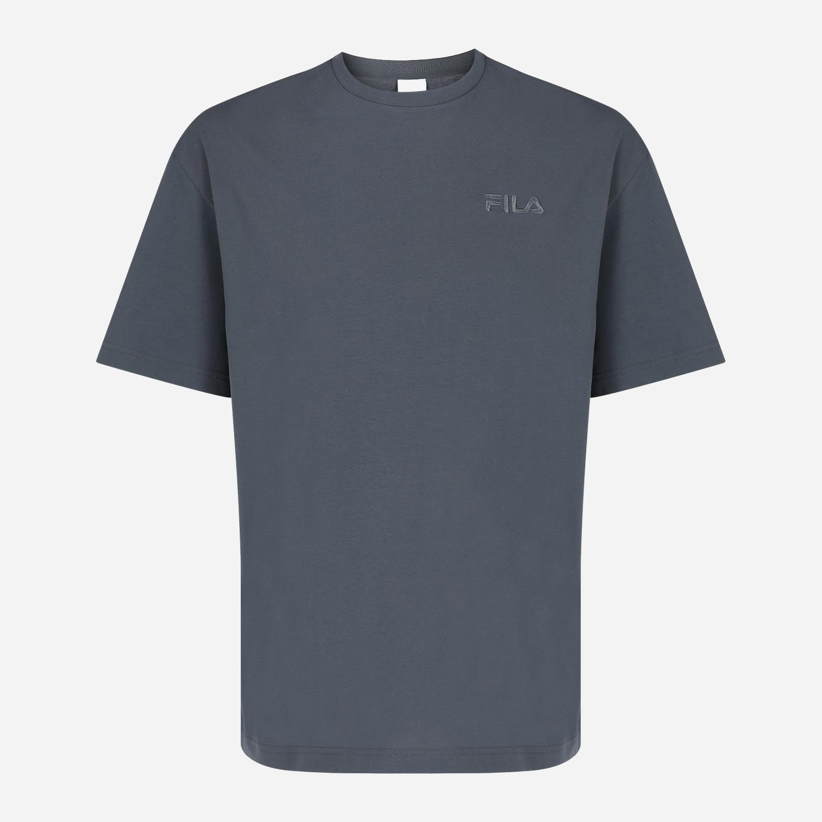 Акція на Футболка бавовняна чоловіча Fila Men's T-shirt 129393-Z3 52-54 Сапфірова від Rozetka