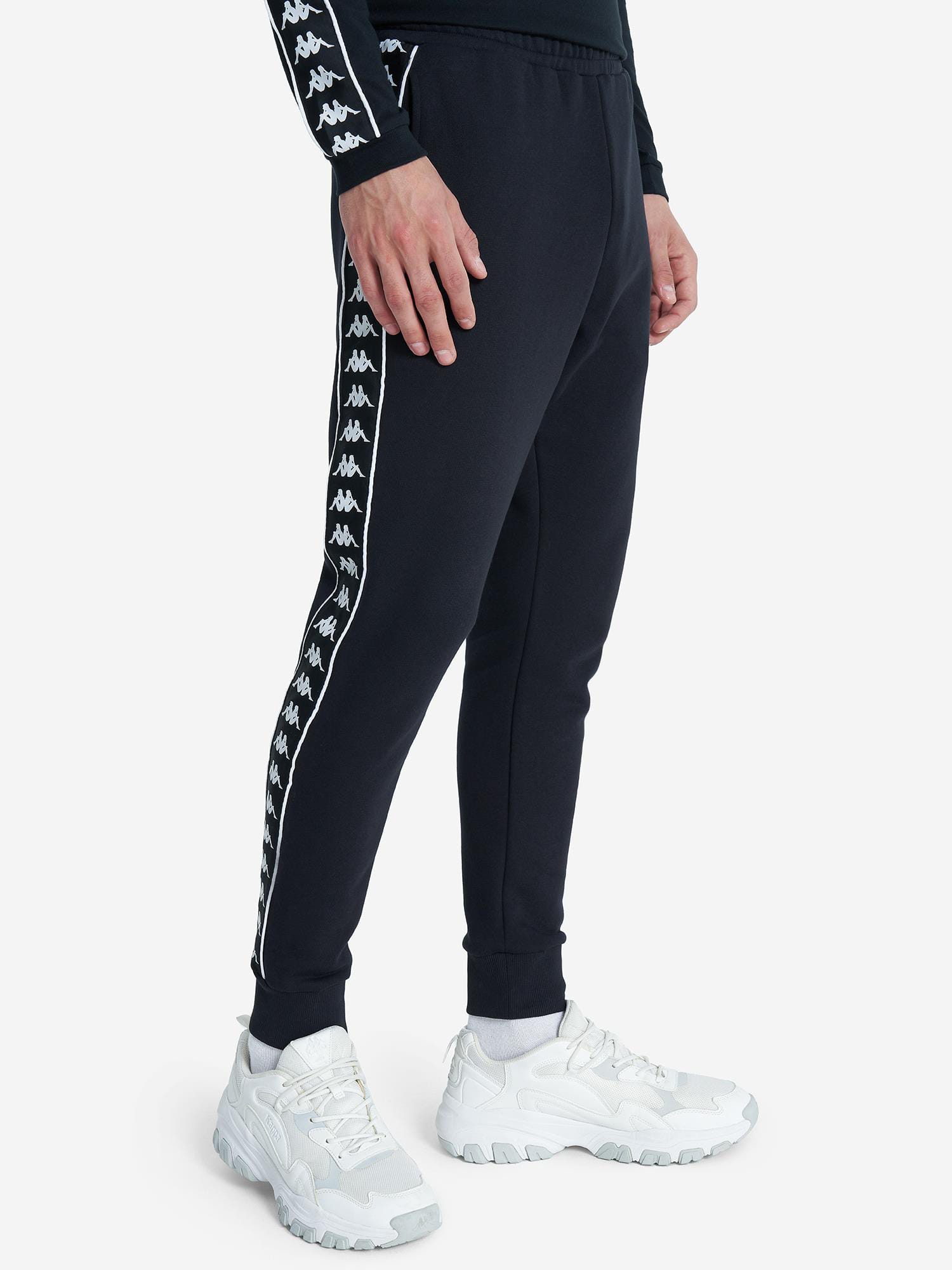 Акція на Спортивні штани чоловічі Kappa Men's trousers 130327-99 54 Чорні від Rozetka