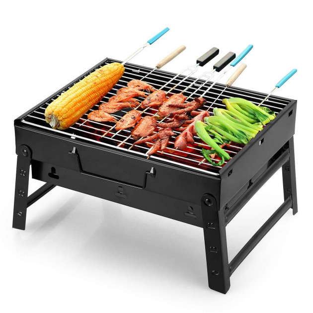 

Мангал раскладной BBQ Grill Portable, барбекю гриль портативный