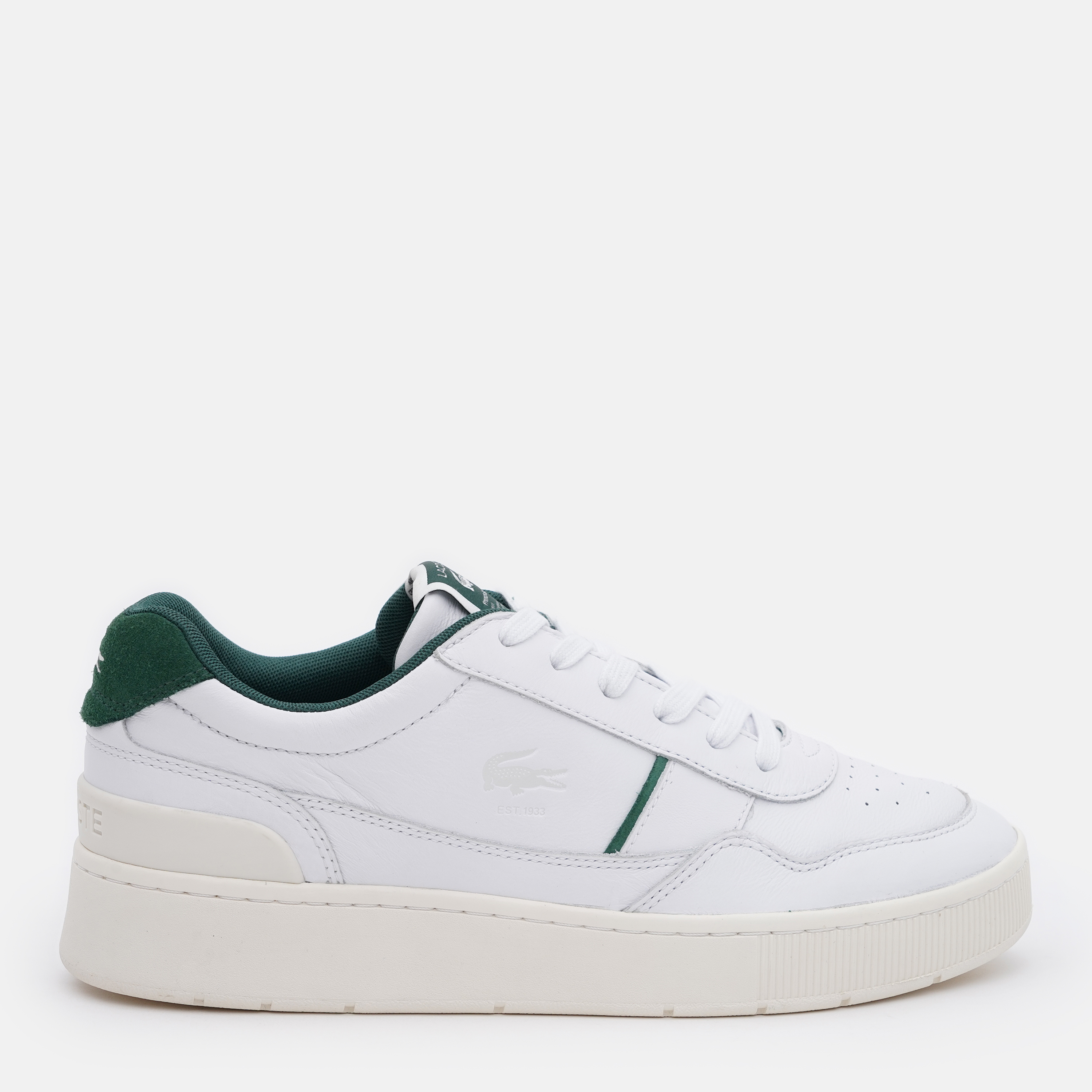 Акція на Чоловічі кросівки Lacoste Ace Clip 747SMA0037-082 42.5 (T8.5) 26.5 см WHT/GRN від Rozetka