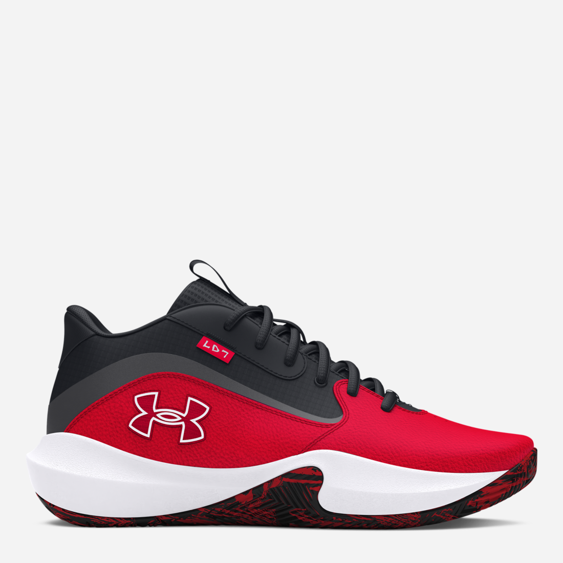 Акція на Чоловічі кросівки для баскетболу Under Armour Lockdown 7 3028512-600 43 (9.5US) 27.5 см Червоні від Rozetka