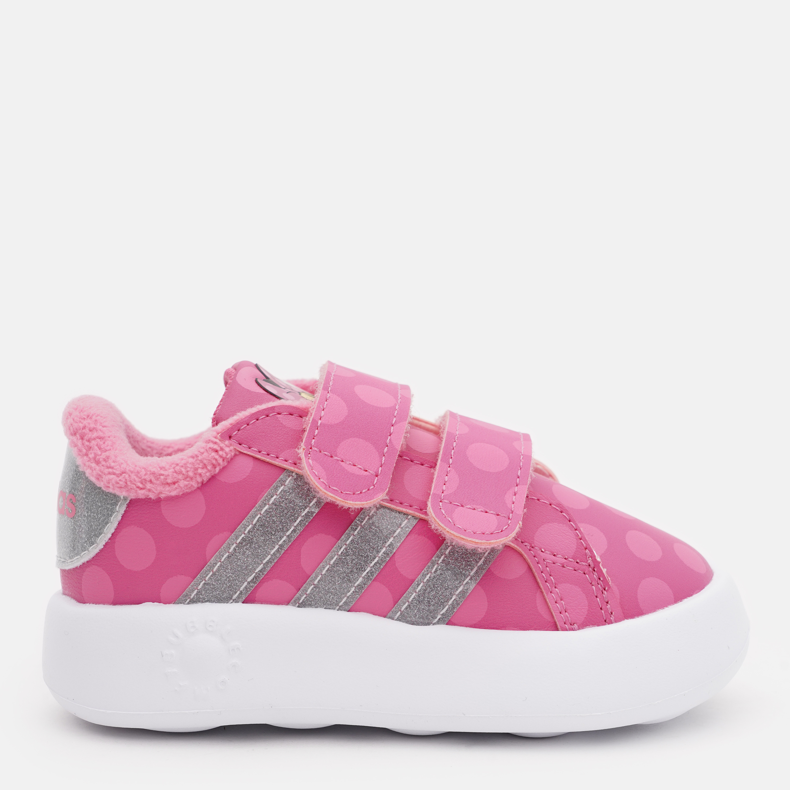 Акція на Дитячі кросівки для дівчинки Adidas Grand Court Minnie Cf I IF4056 23 Рожеві від Rozetka