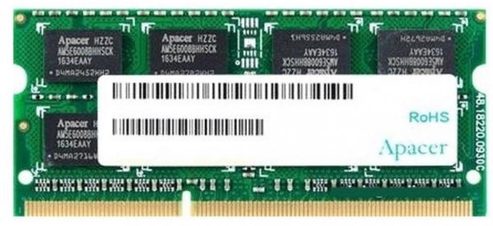 

Оперативна пам'ять Apacer DDR3 2GB 1600MHz (AS02GFA60CAQBGJ) Bulk (6582882)