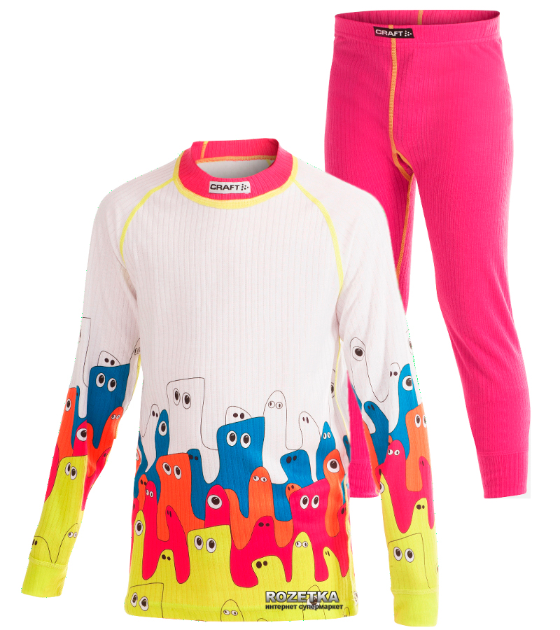 

Детский комплект термобелья Craft Active Multi 2-Pack Colourblocking Junior 1901662-146/152-2474 Metro/Multi Print