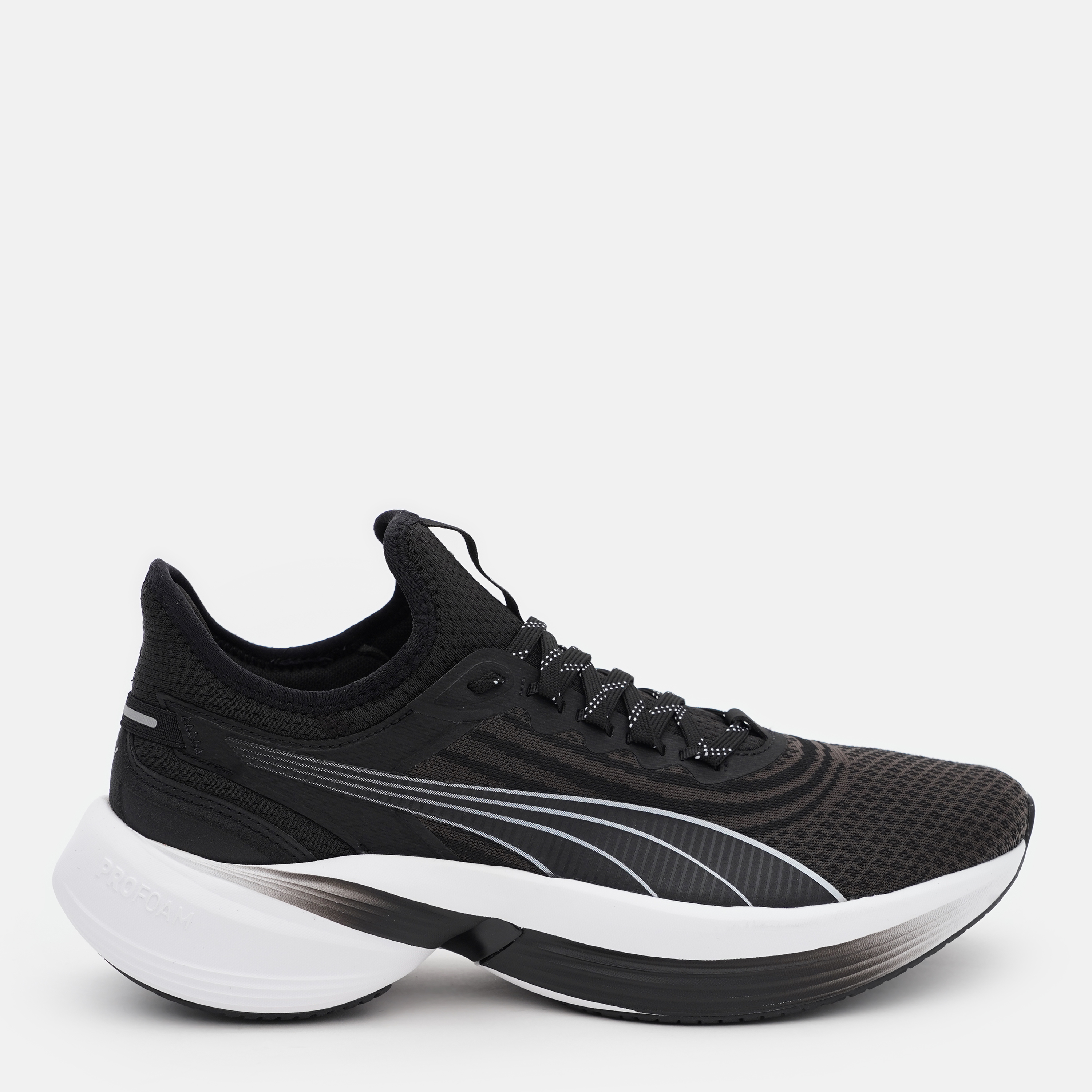 Акція на Чоловічі кросівки для бігу Puma Conduct Pro 37943809 41 (7.5UK) 26.5 см Black-Flat Dark Gray-White від Rozetka