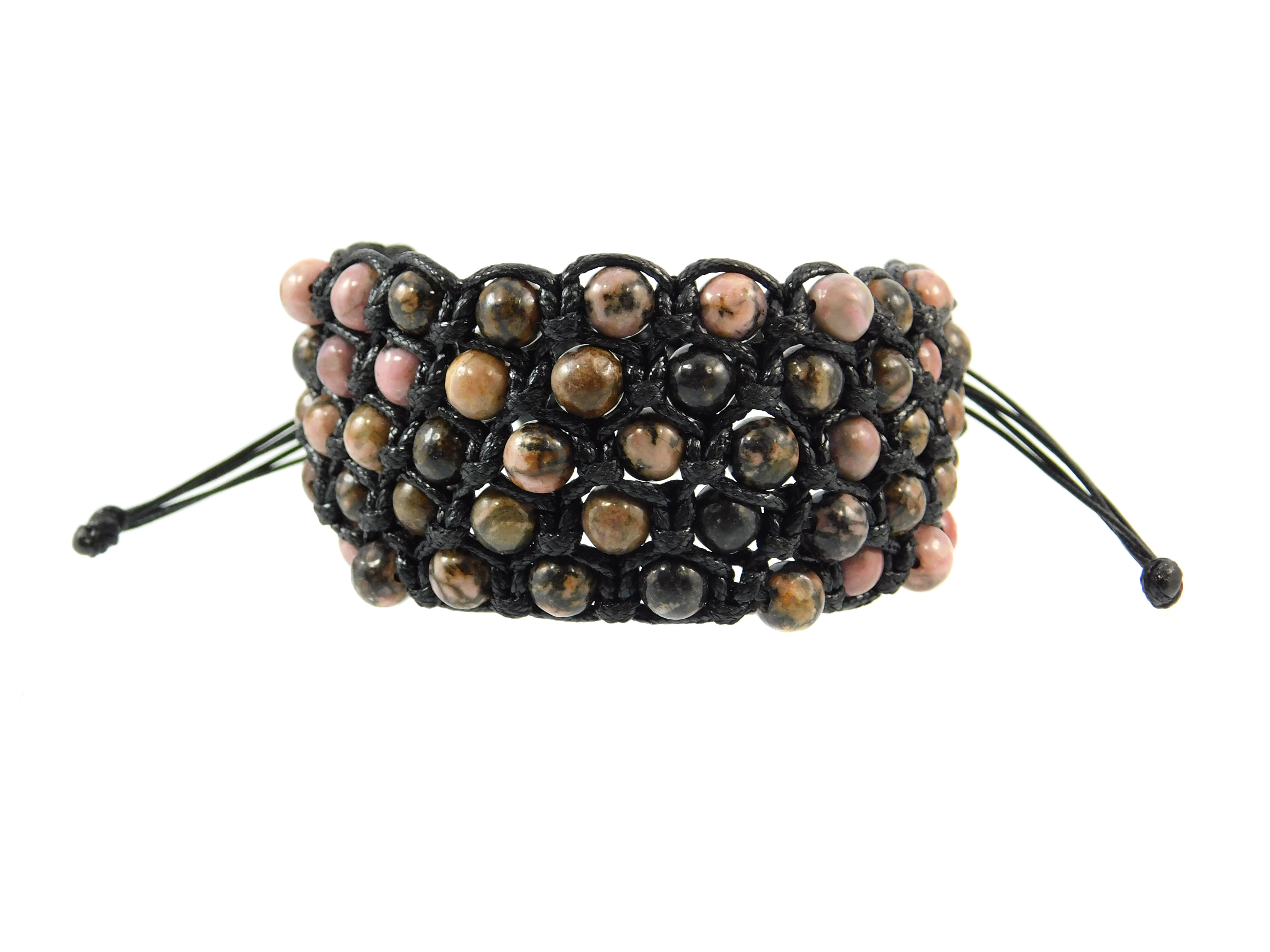 

Ексклюзивна шамбала 5- рядна Родоніт 1Дизайн-Студія "FF" 13.01.27.009