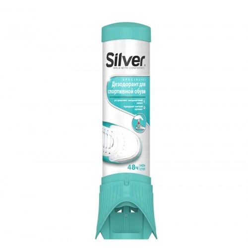 

Дезодорант для спортивного взуття Silver 100мл
