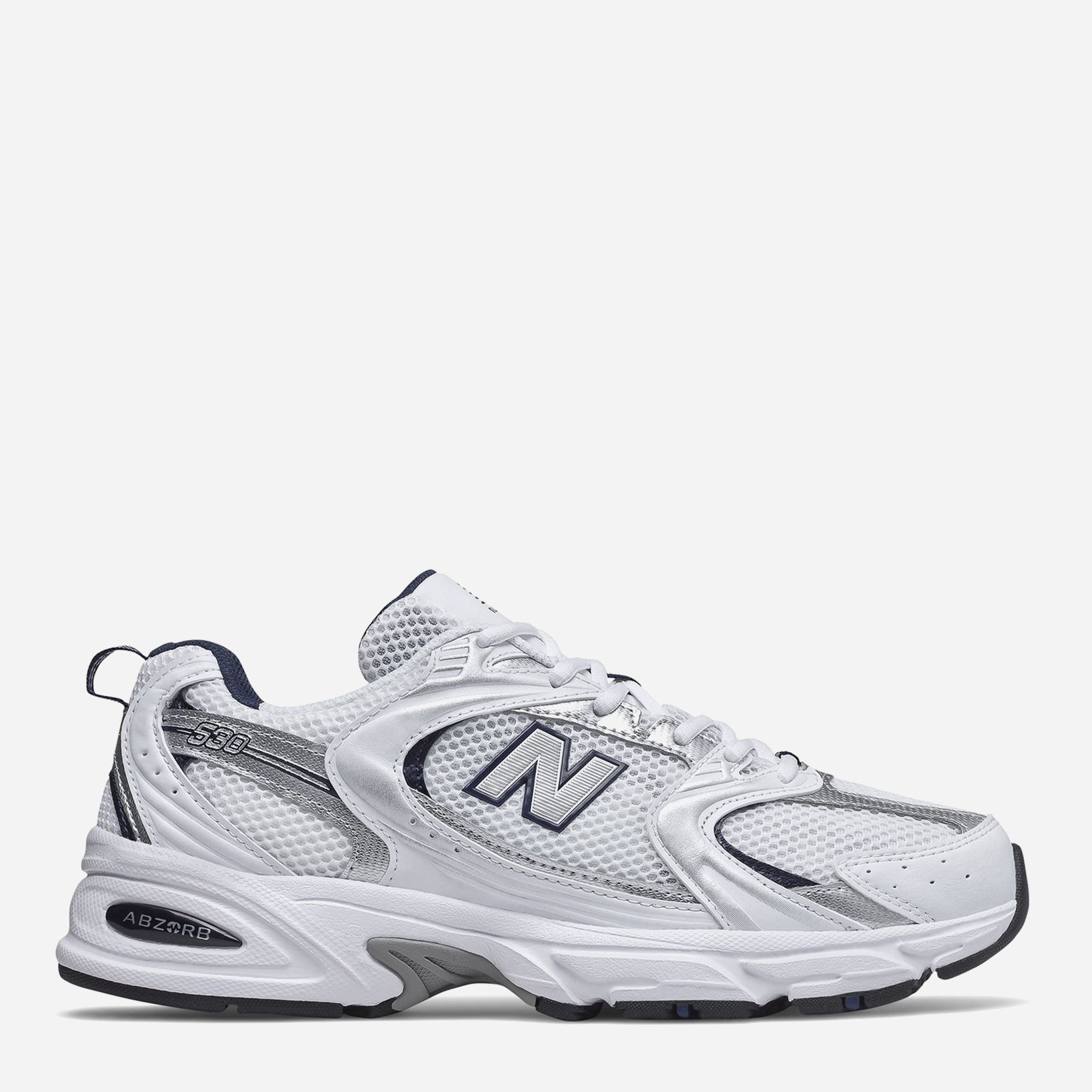 Акція на Чоловічі кросівки New Balance Mr530 MR530SG 42 (8.5US) 26.5 см Білі з сріблястим від Rozetka