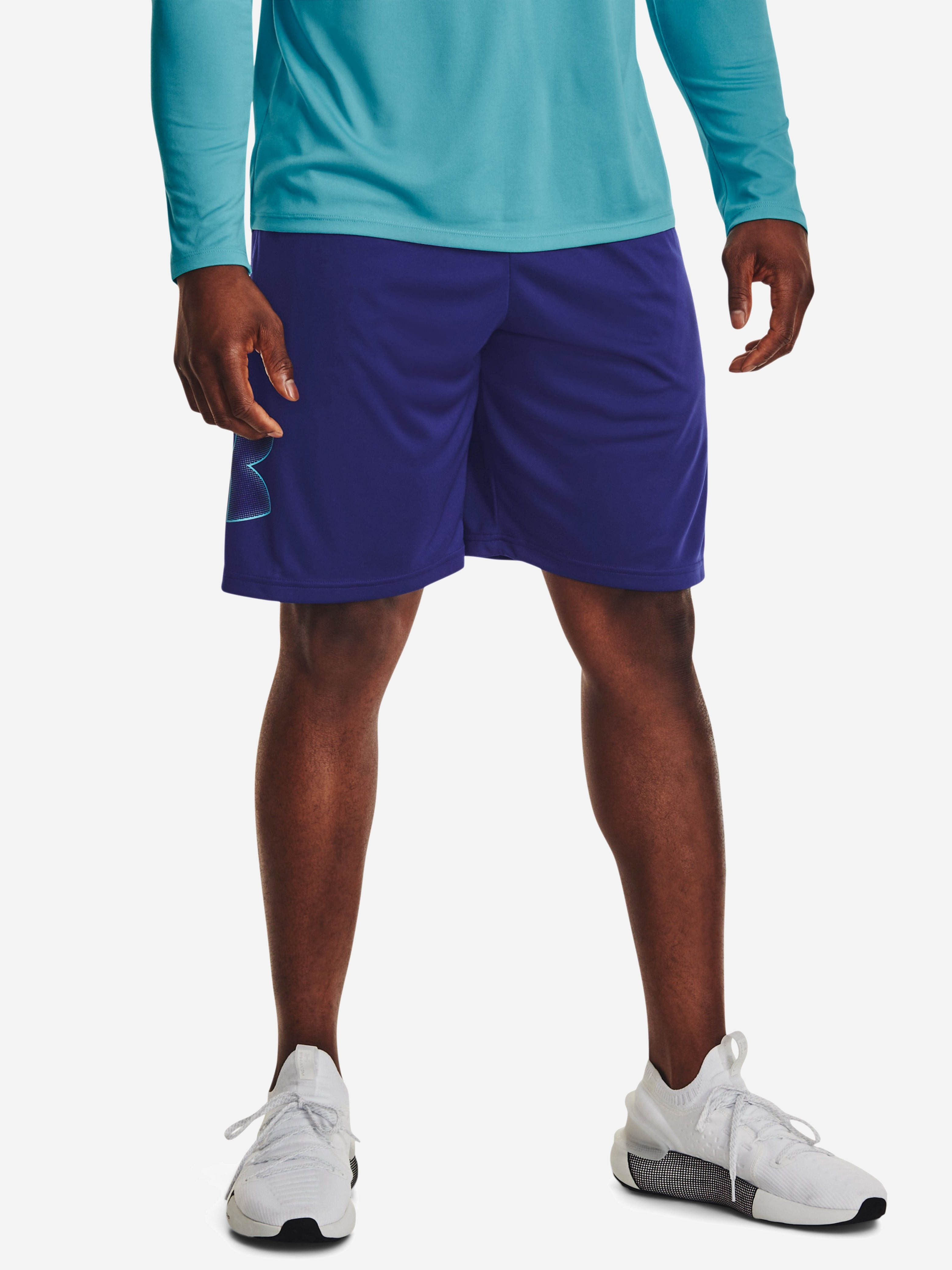 Акція на Спортивні шорти Under Armour Tech Graphic Short-blu 1306443-468 S від Rozetka