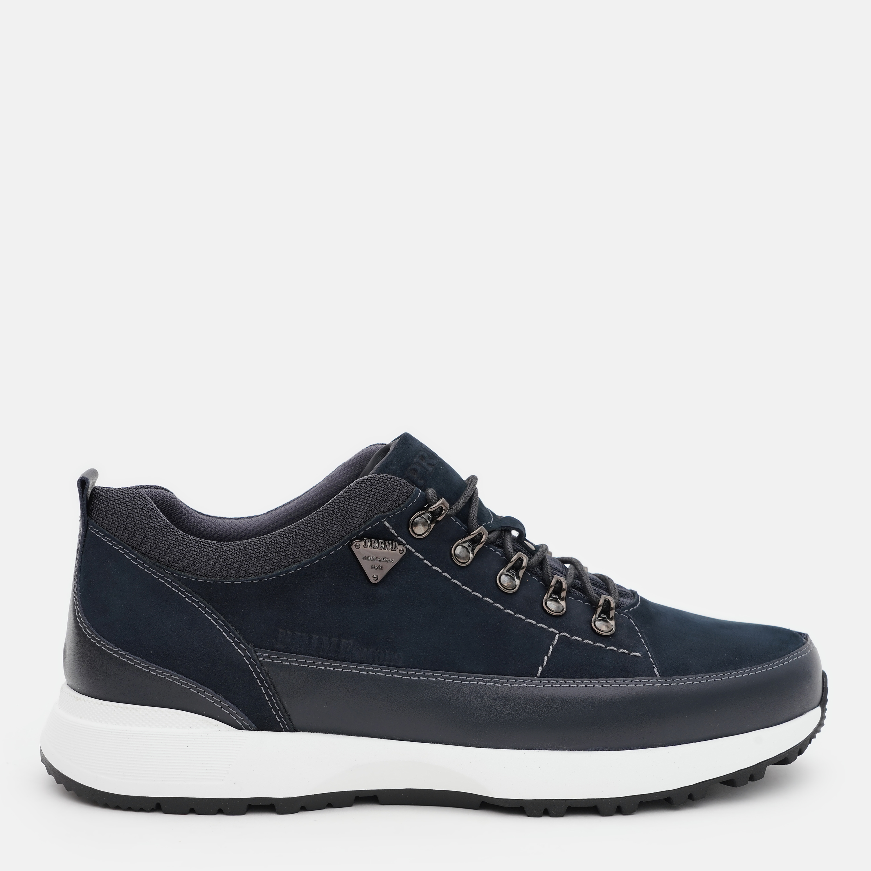 Акція на Чоловічі кросівки Prime Shoes 766 Blue Nubuck 12-766-70241 41 27 см Blue від Rozetka