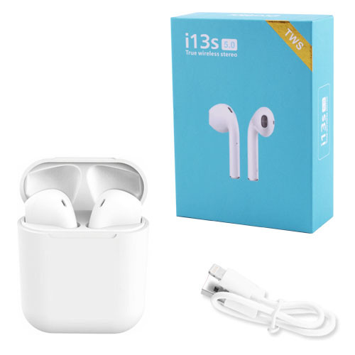 

Беспроводные bluetooth наушники i13S ProStar 5.0 с кейсом white