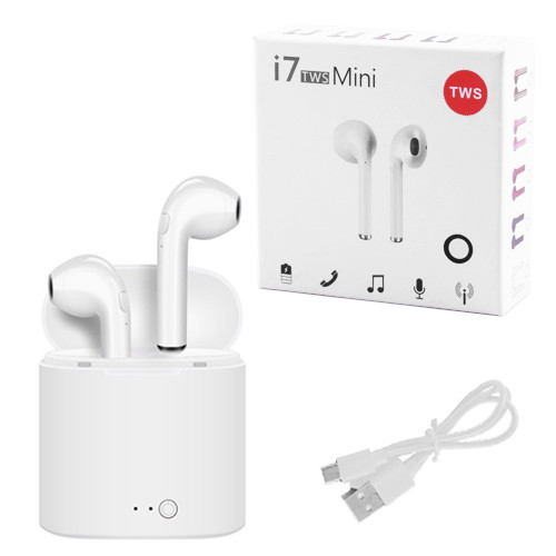 

Беспроводные bluetooth наушники i7 TWS mini 5.0 с кейсом white