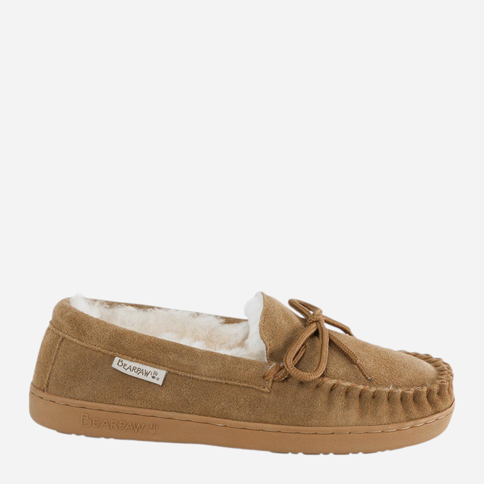 Акція на Чоловічі мокасини Bearpaw Moc Ii 1295M-220 42 (8UK/9US) 27 см Коричневі від Rozetka