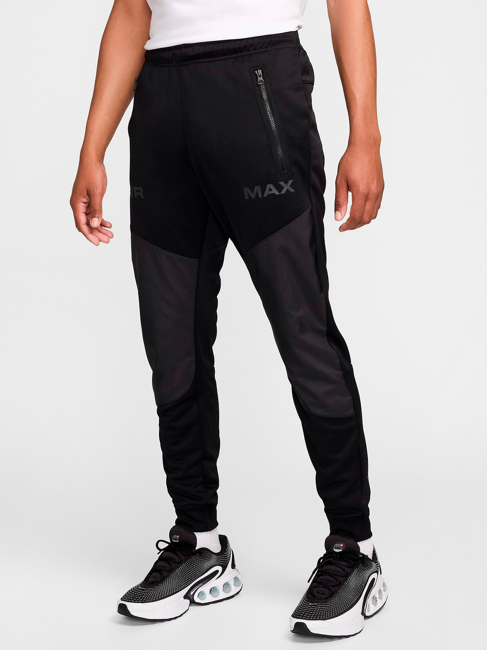 Акція на Спортивні штани чоловічі Nike M Nsw Air Max Pk Jogger HF6599-010 2XL Чорні від Rozetka