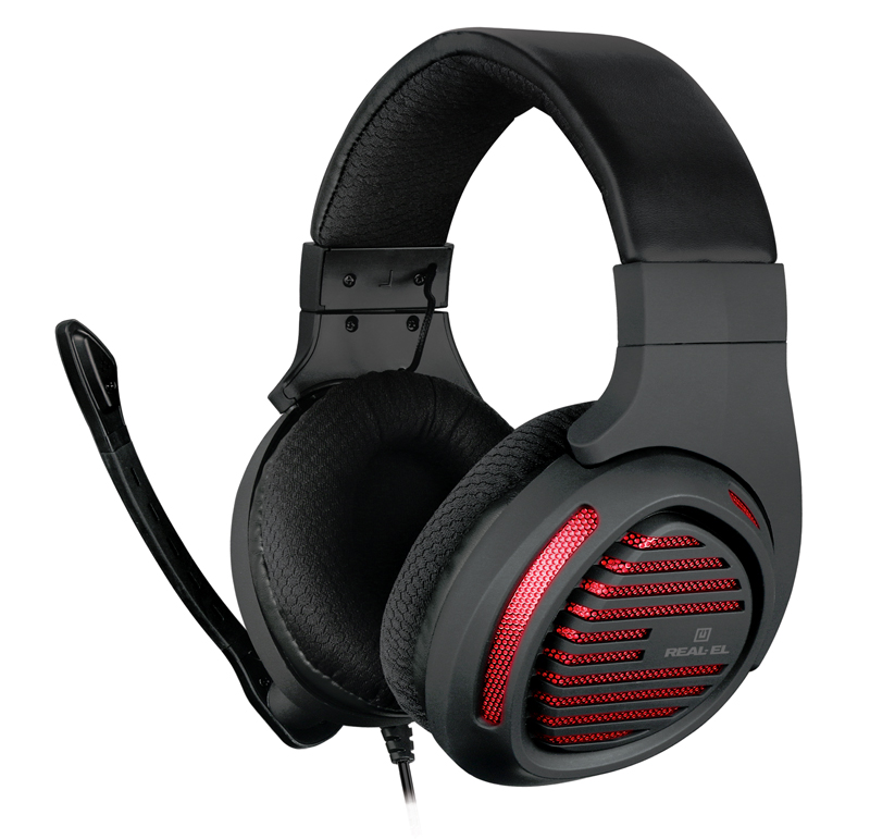 

Игровые наушники REAL-EL GDX-7880 Black