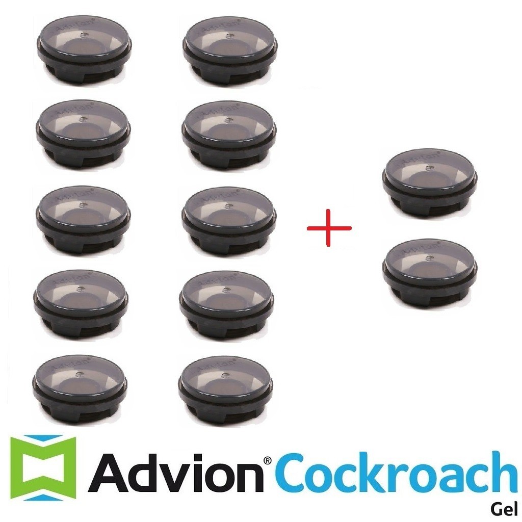 

Набор 10+2 ловушек от тараканов Advion Cockroach Syngenta 2 г.