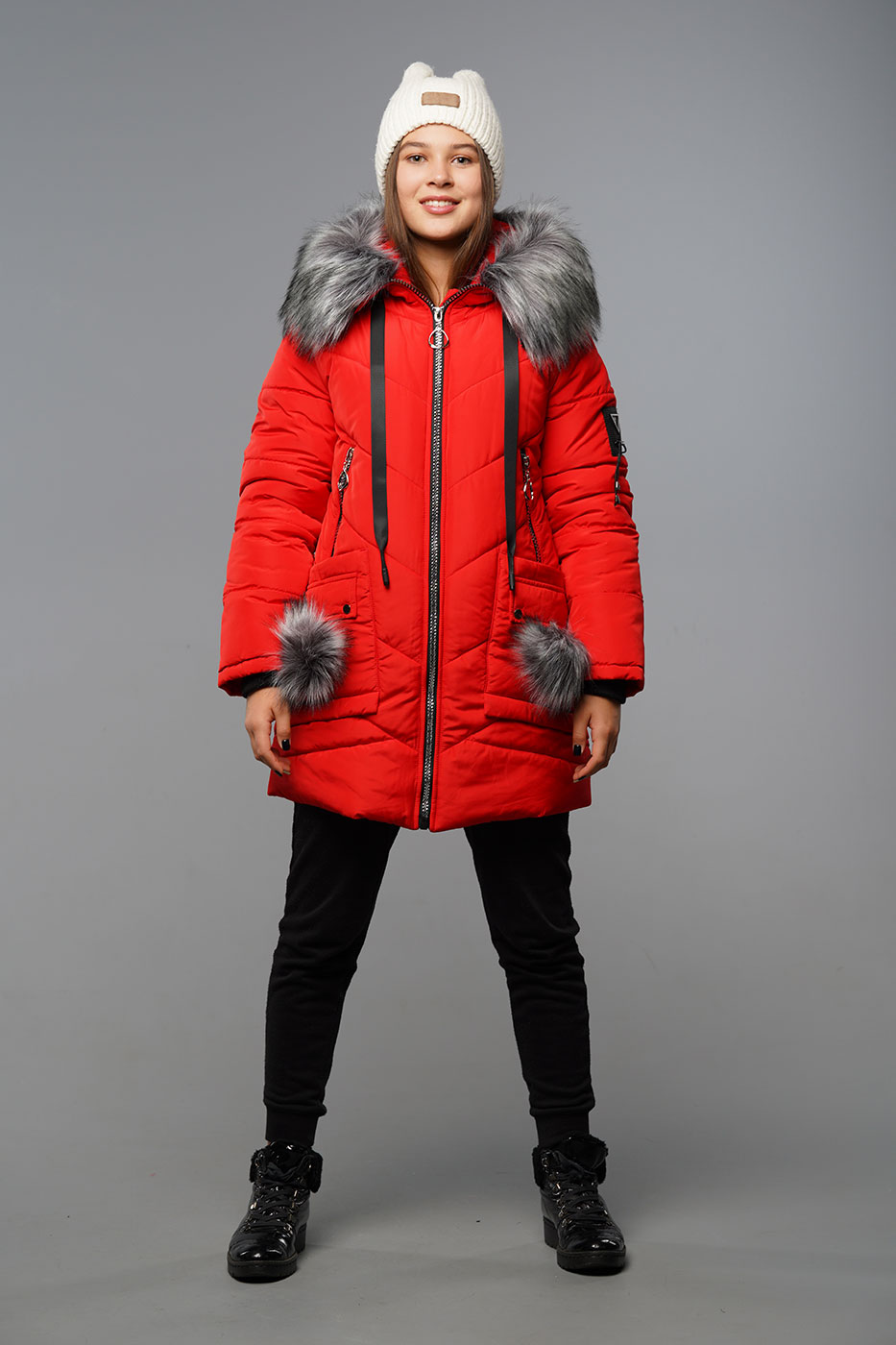 

Зимняя куртка Tiaren Ameliya 158 см Красный