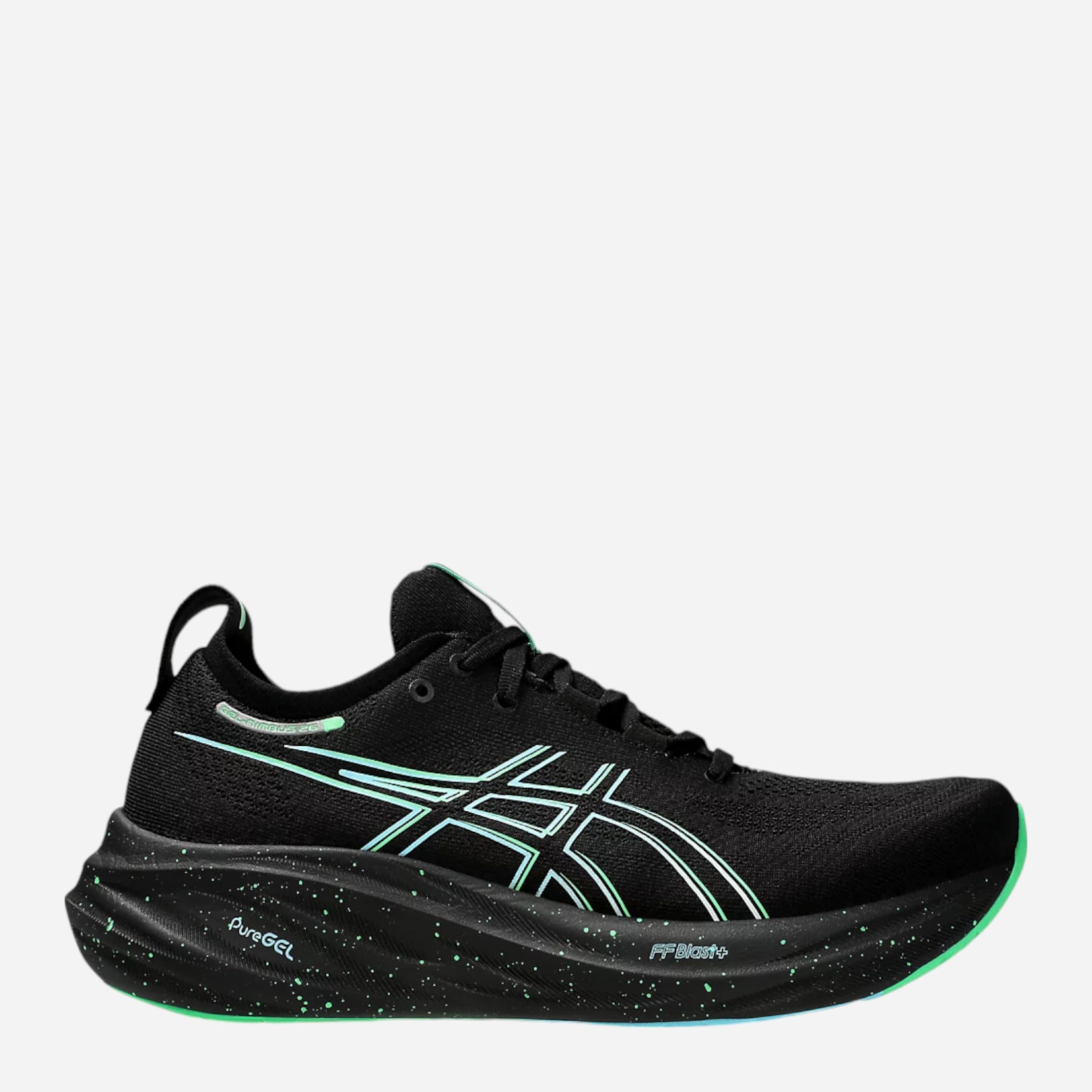 Акція на Чоловічі кросівки для бігу ASICS Gel-Nimbus 1011B794-004 40.5 (7.5US) 25.5 см Чорні від Rozetka