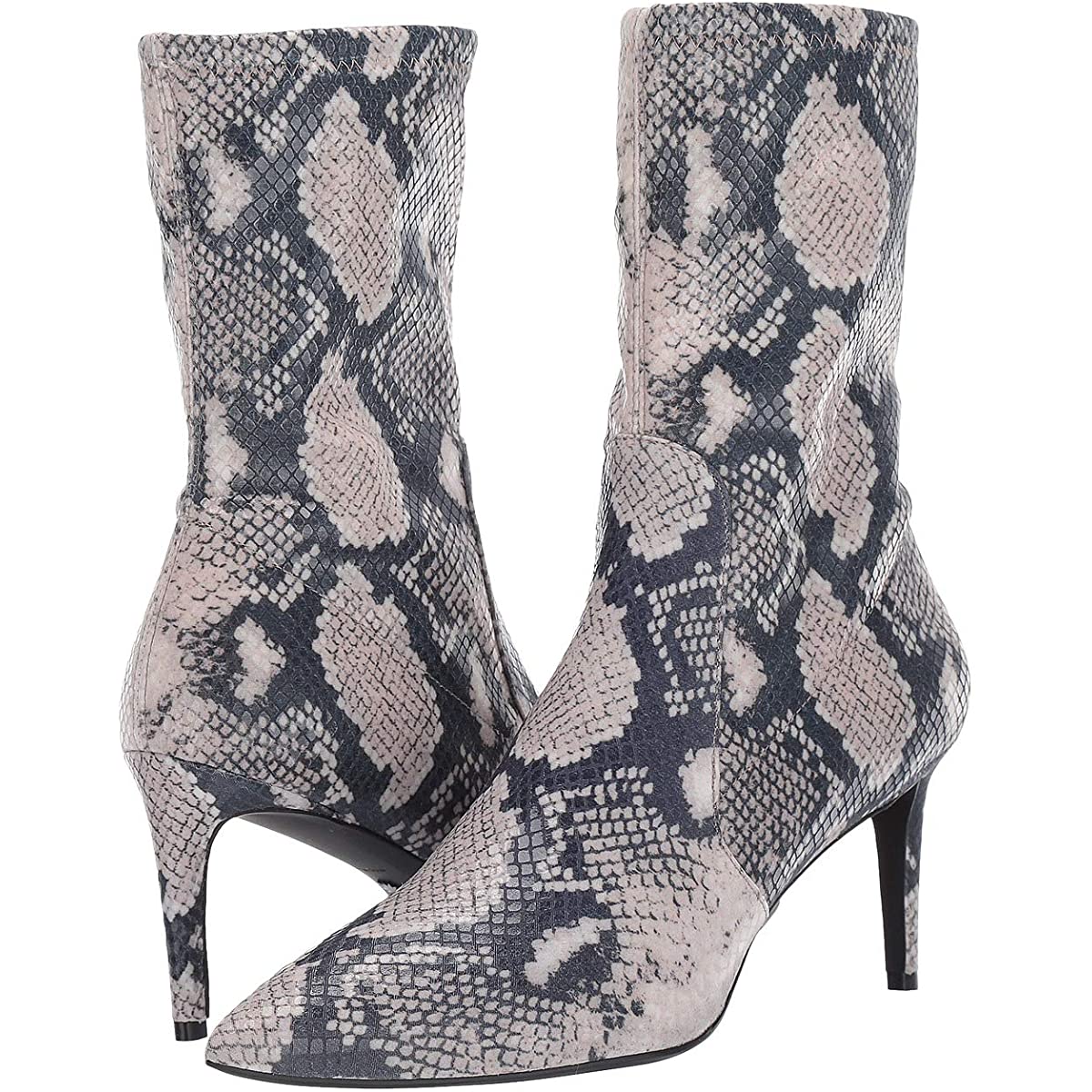 

Ботильоны женские Stuart Weitzman Wren 75 Черно-белый размер 41