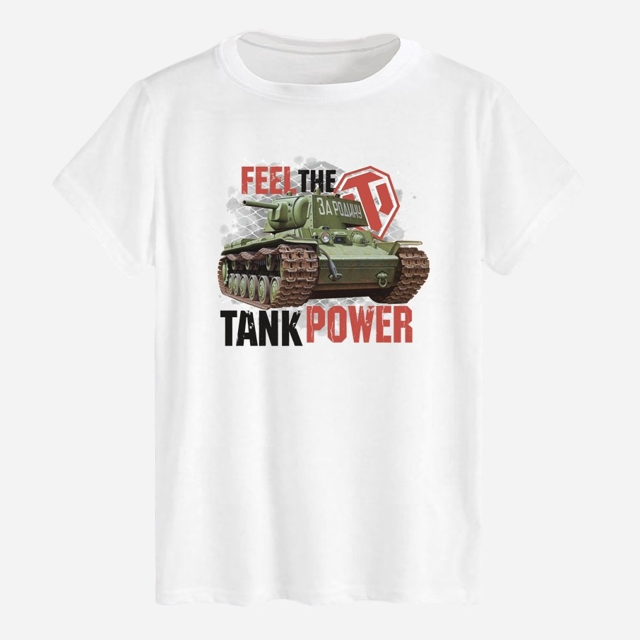 Акція на Футболка бавовняна довга чоловіча Likey Feel the Tank power M150-1612 XS Біла від Rozetka