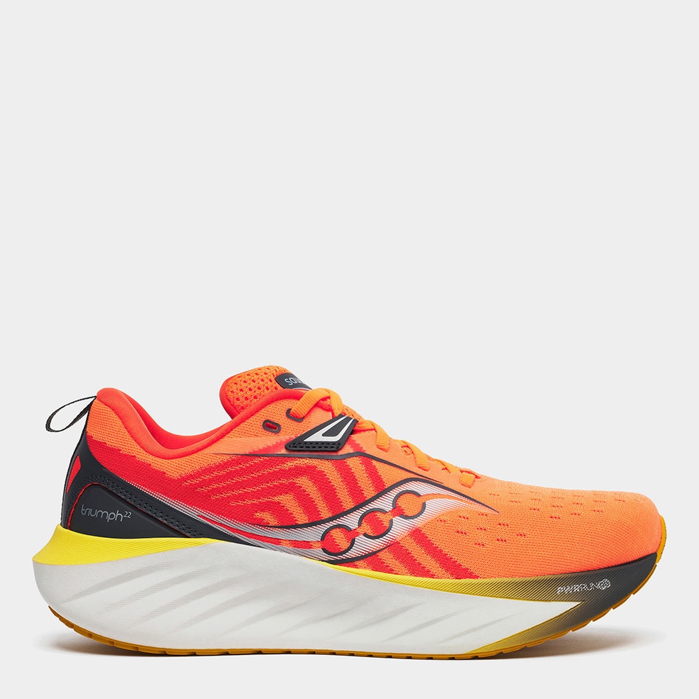 Акція на Чоловічі кросівки для бігу Saucony Triumph 22 S20964-215 41 (8US) 26 см Оранжеві від Rozetka