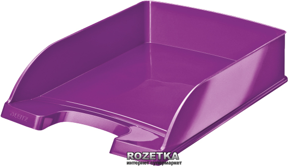 

Горизонтальный лоток Leitz Plus WOW A4 Черничный (52263062)