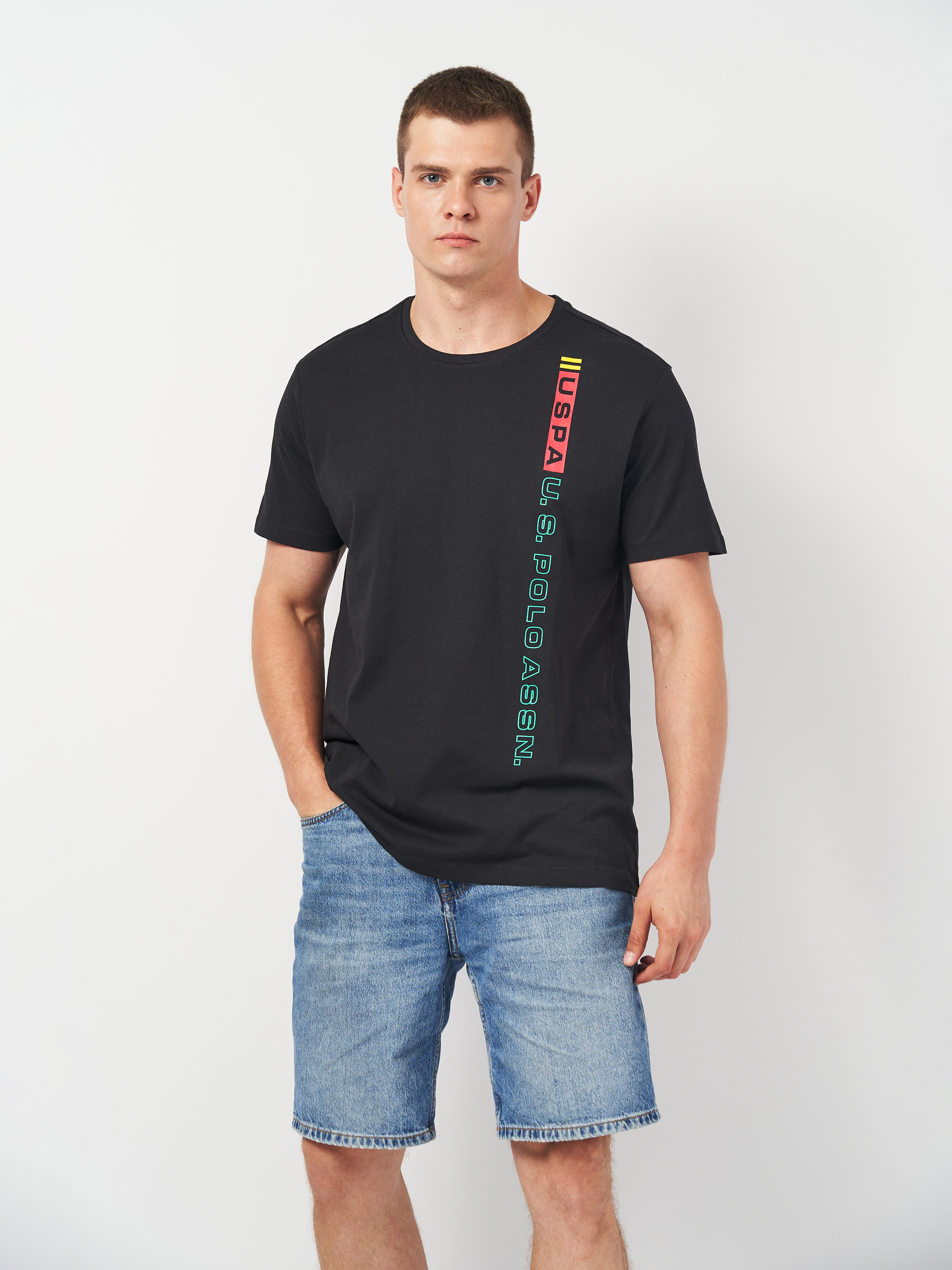 Футболка бавовняна довга чоловіча U.S. Polo Assn 87C111-0400A L Чорна з принтом від Rozetka на платформі USKIDKA Акція на Футболка бавовняна довга чоловіча U.S. Polo Assn 87C111-0400A L Чорна з принтом від Rozetka