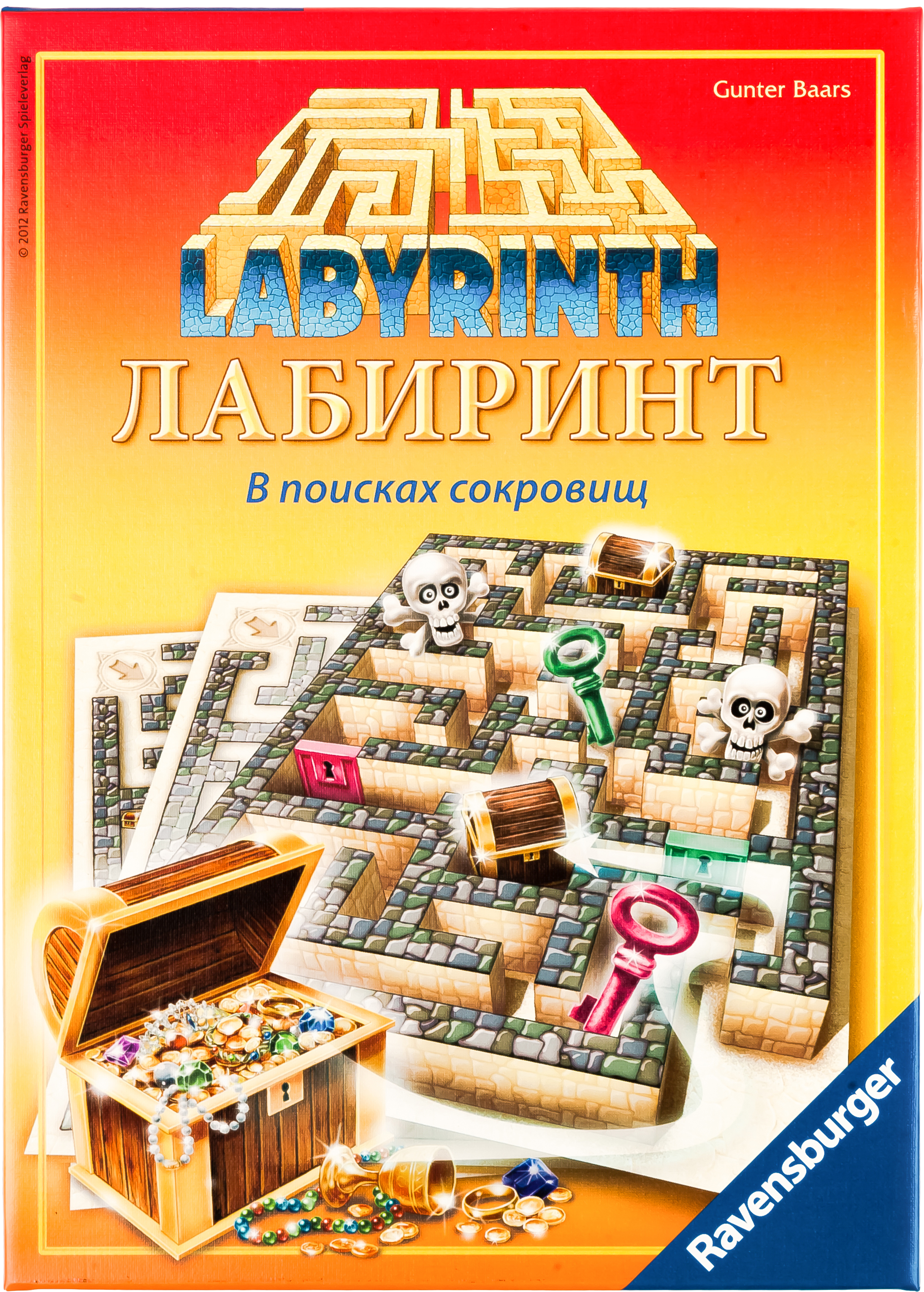 

Настольная игра Ravensburger Лабиринт - в поисках сокровищ (26584)