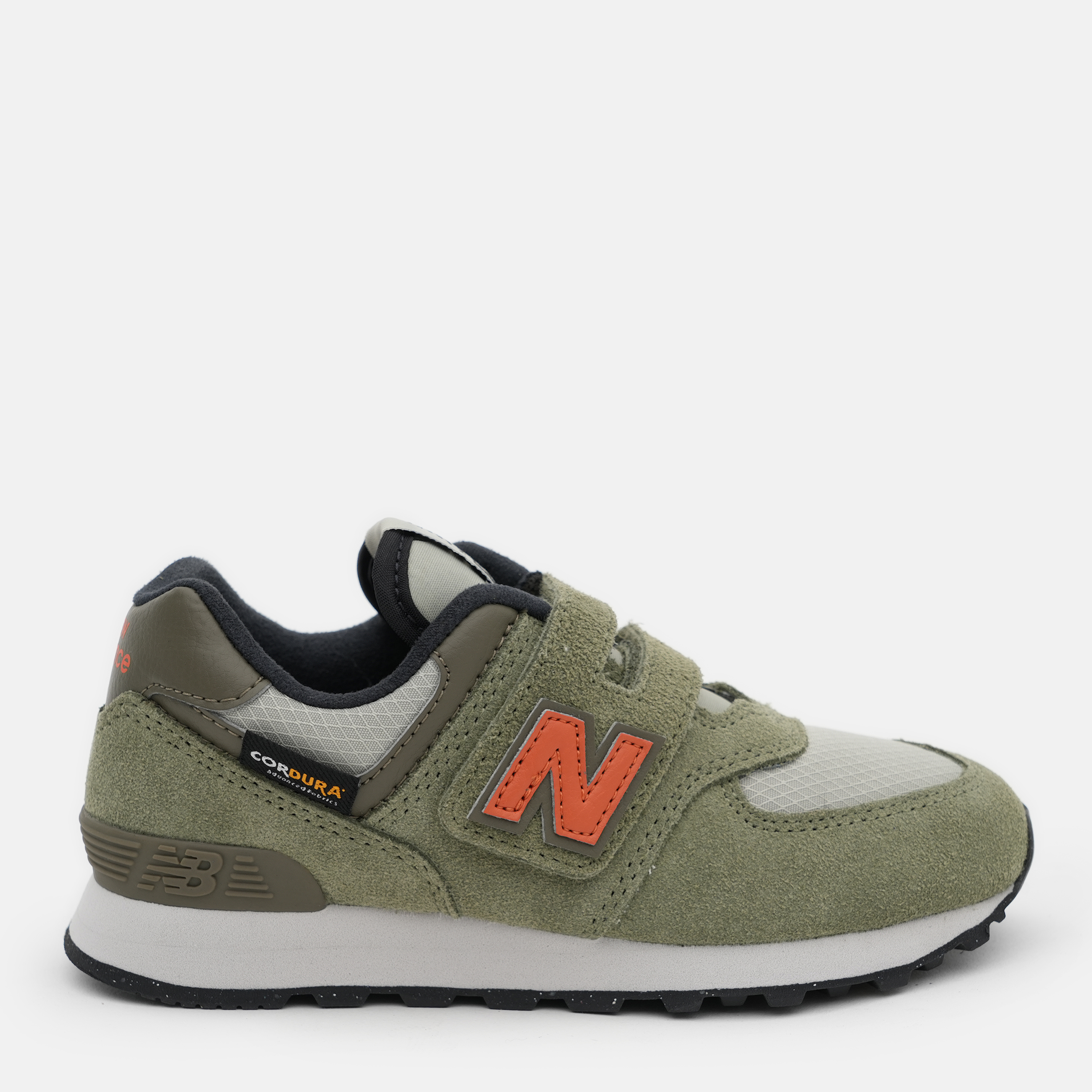 Акція на Дитячі кросівки для хлопчика New Balance 574 PV574SOF 33 (1.5) Хакі від Rozetka