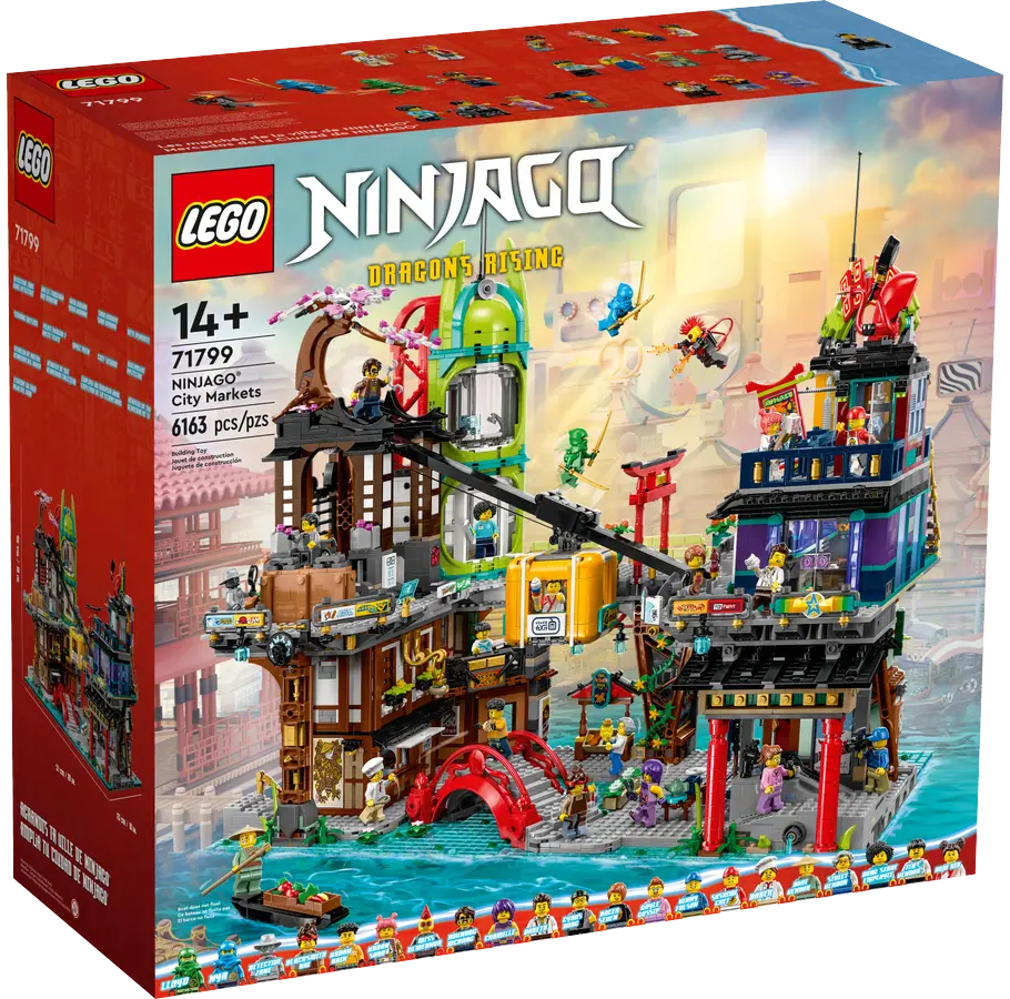 Конструктор LEGO Ninjago Міська площа NINJAGO 6163 елемента (71799