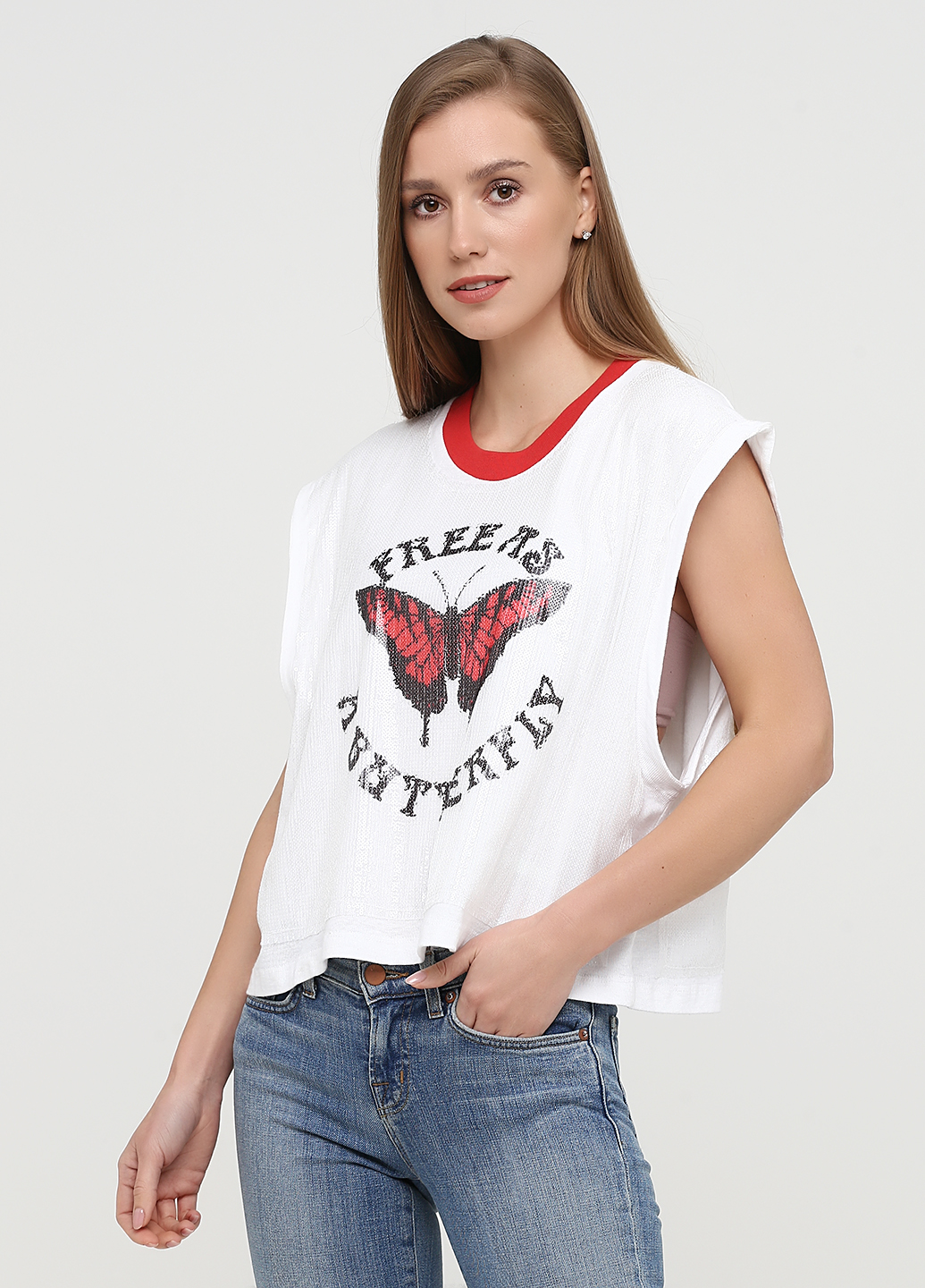 

Женская футболка Off-White  (01117, Женская футболка Off-White M (01117-M)