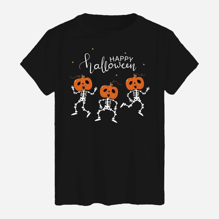 Акція на Футболка бавовняна довга чоловіча Likey Happy Halloween M150-2325 XL Чорна від Rozetka