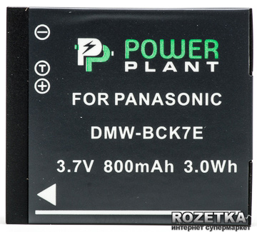 Акція на Aккумулятор PowerPlant для Panasonic DMW-BCK7E (DV00DV1301) від Rozetka UA