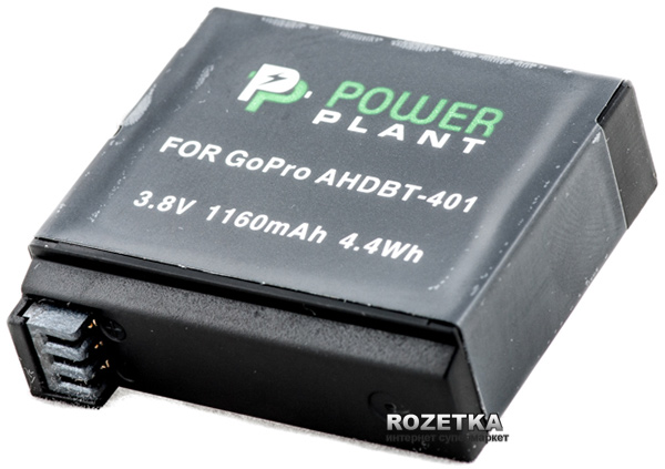 

Акумулятор PowerPlant для GoPro AHDBT-401