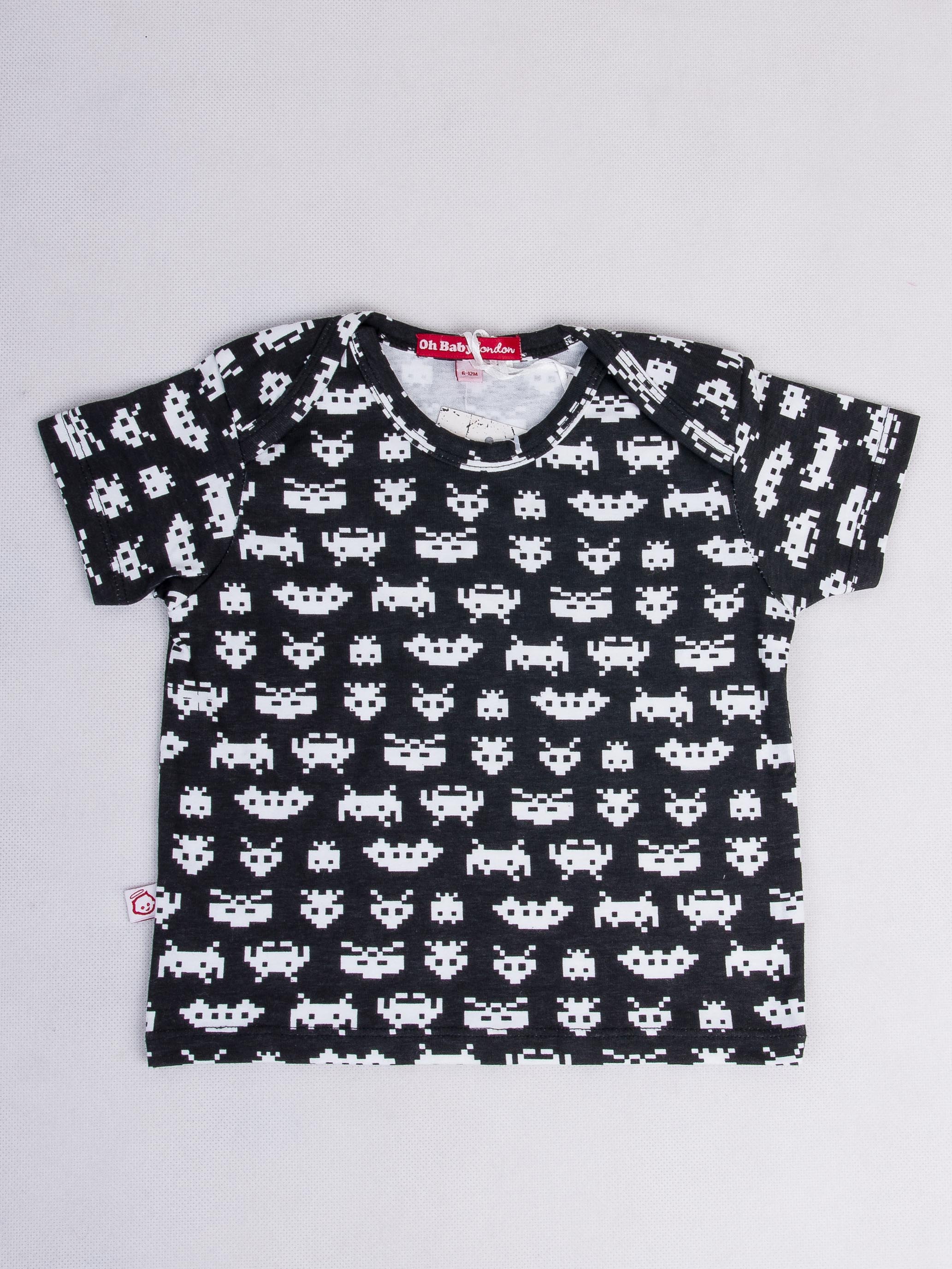 

Футболка с принтом Oh Baby London gkL140820-8 74 cm Черный