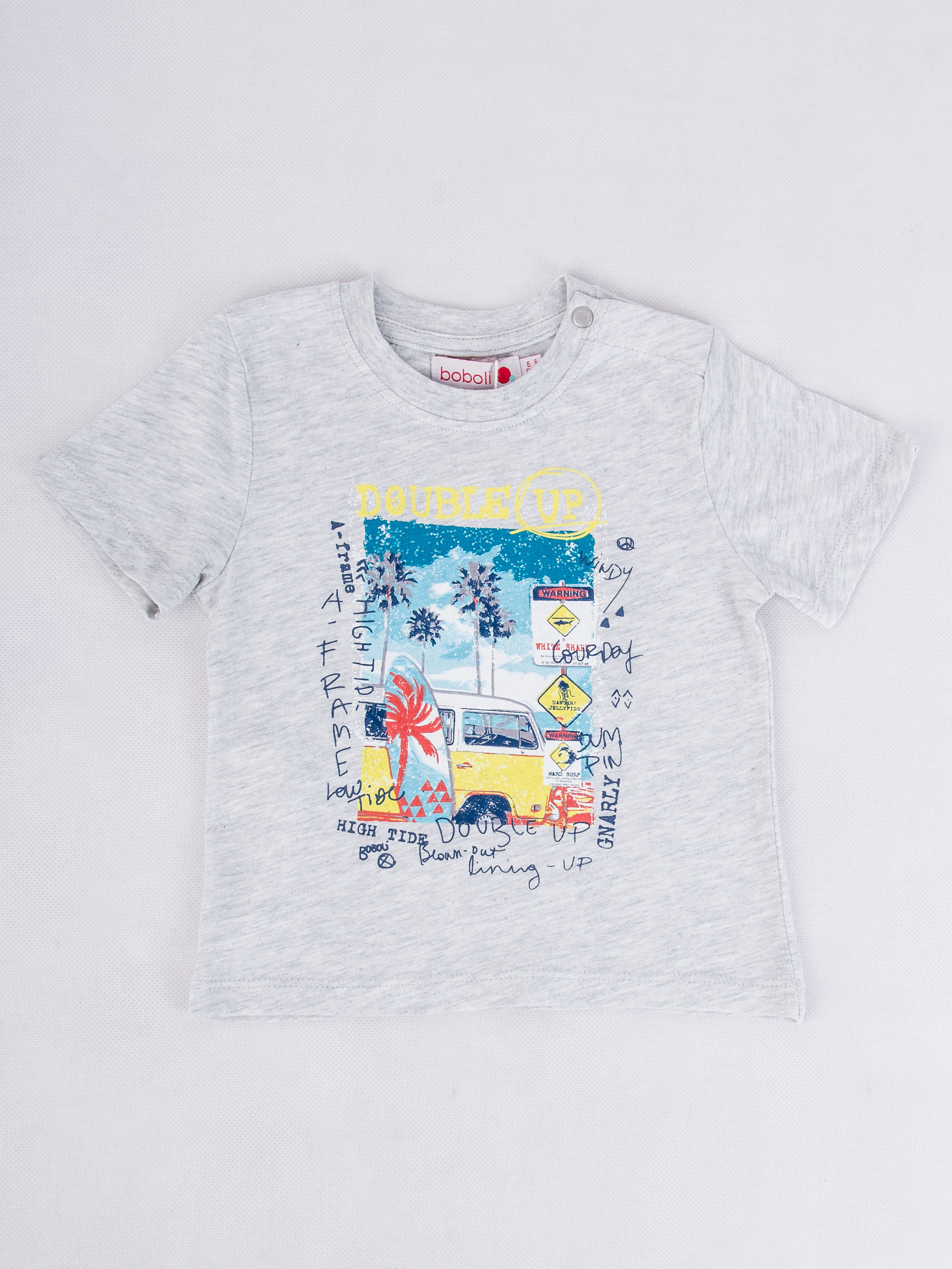 

Футболка Boboli 323075 74 cm Серый