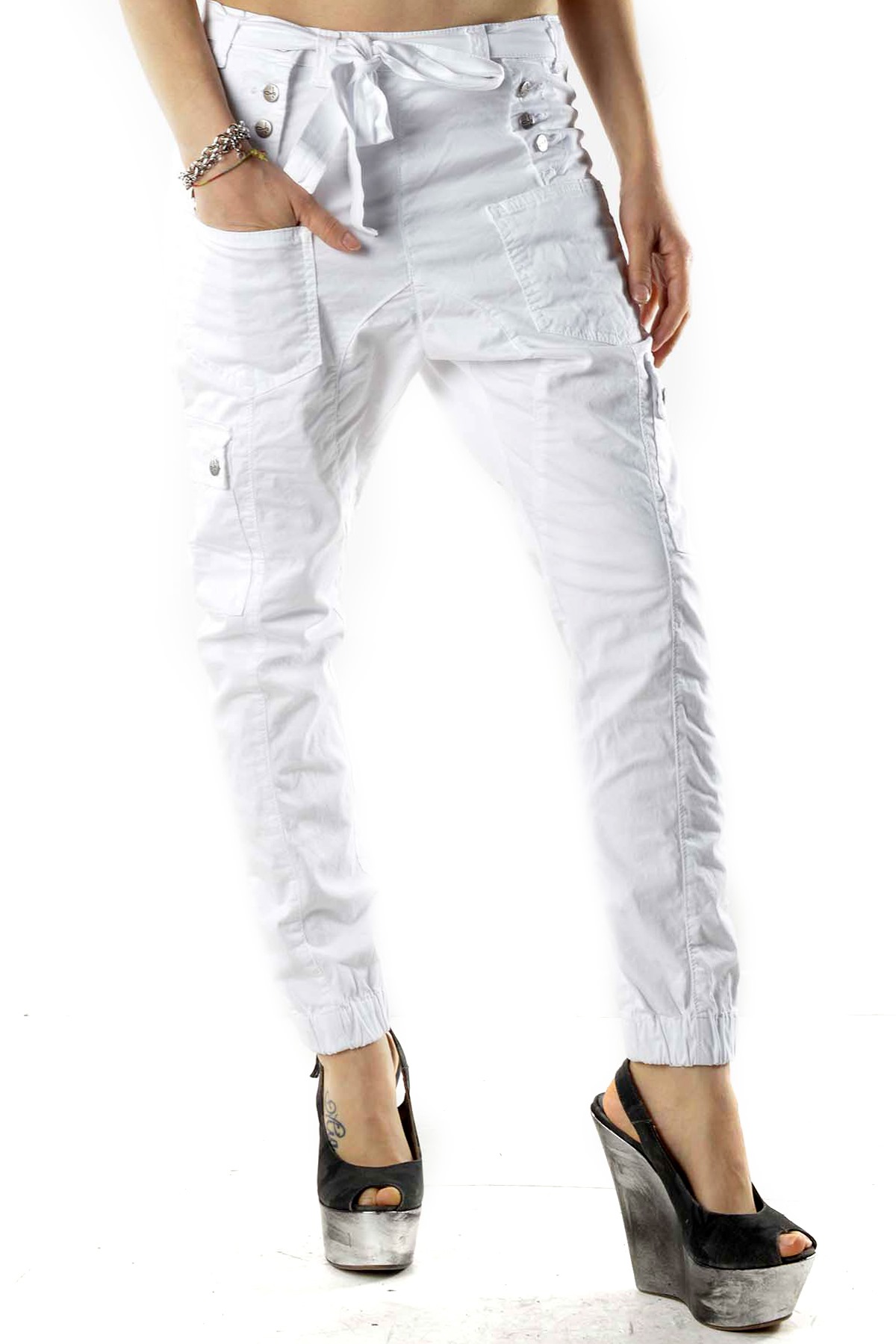 

Брюки Sexy Woman White L белый