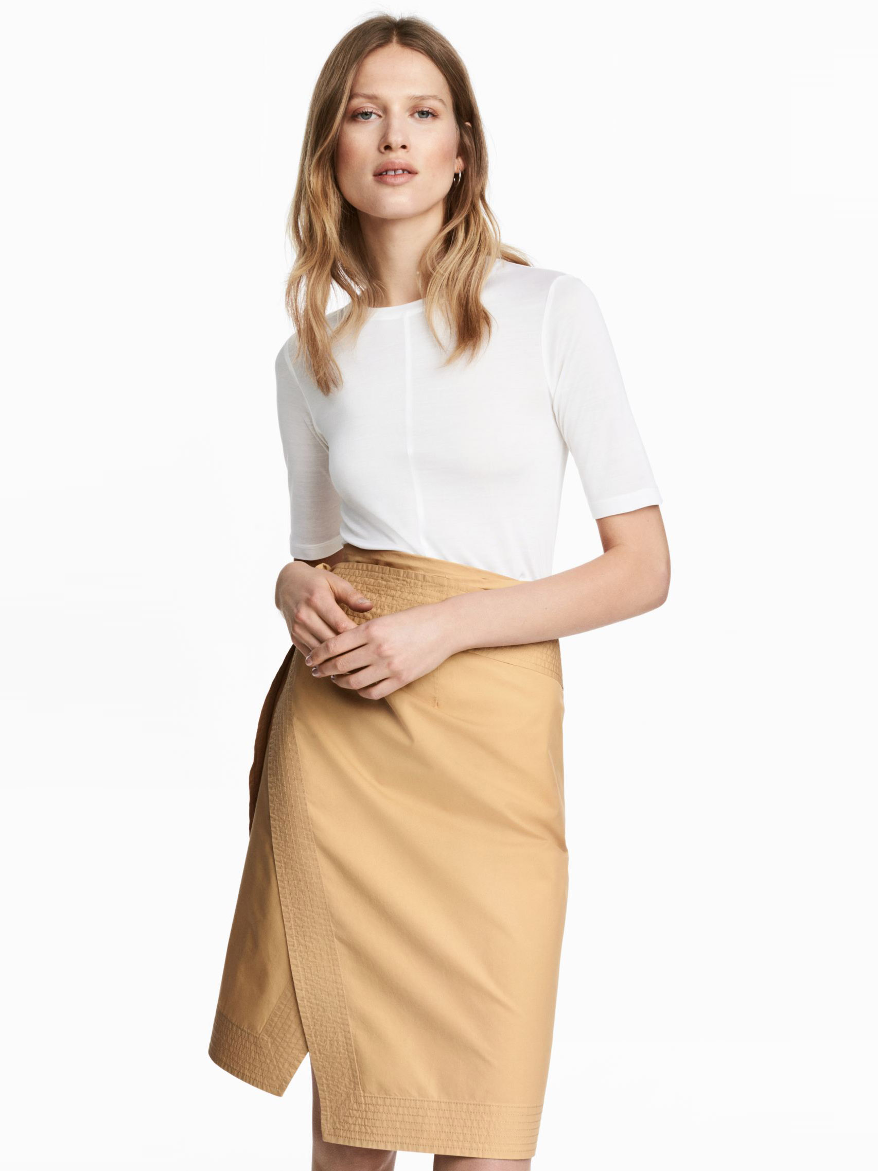

Футболка H&M 0496475 40 Белая