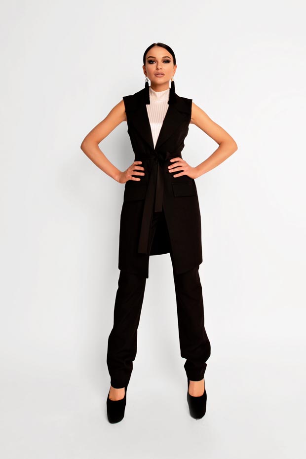 

Брючный JADONE FASHION костюм Эдит черный S (Брючный костюм Эдит черный)
