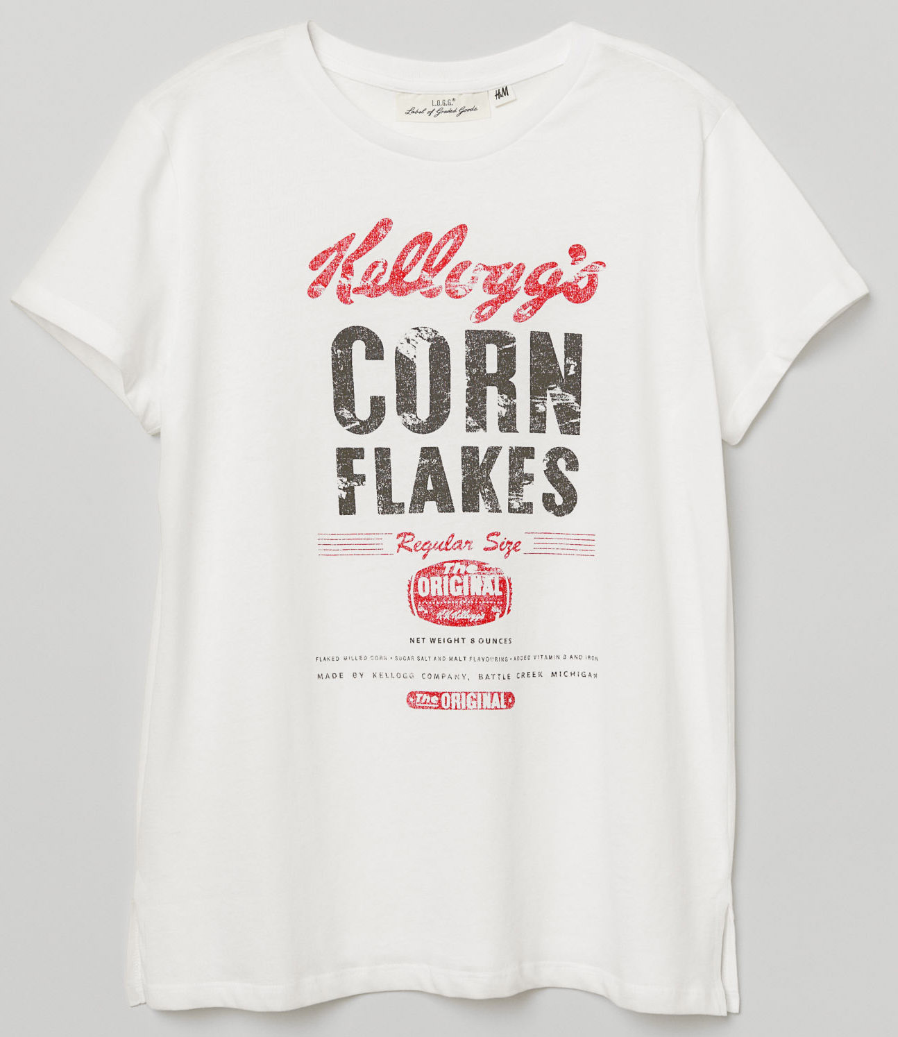 

Футболка H&M 0695248-8 XS Белая
