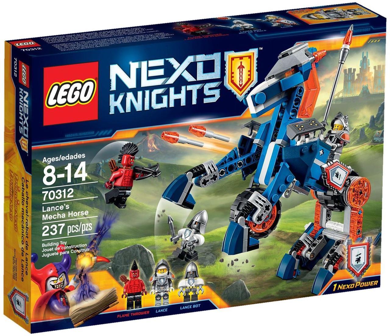 

LEGO Nexo Knights 70312 Lance's Mecha Horse Ланс и его механический конь