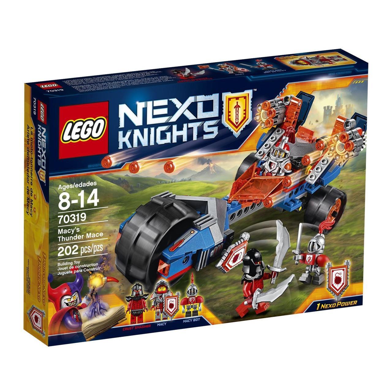 

LEGO Nexo Knights 70319 Macy's Thunder Mace Громовая булава Мейси