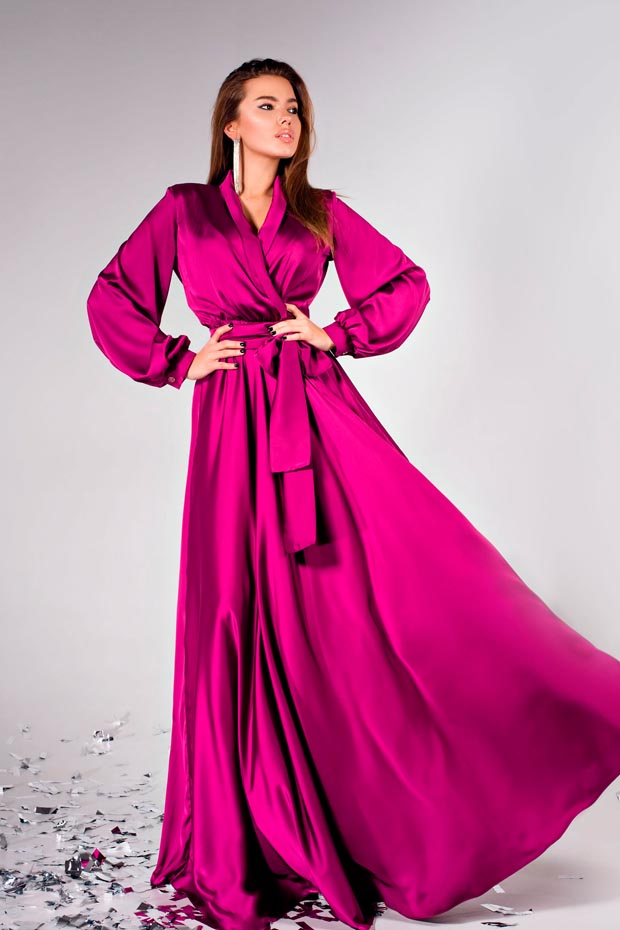 

Женское JADONE FASHION шелковое платье с поясом Shine цвет фуксия  (Платье Shine фуксия, Женское JADONE FASHION шелковое платье с поясом Shine цвет фуксия L (Платье Shine фуксия)