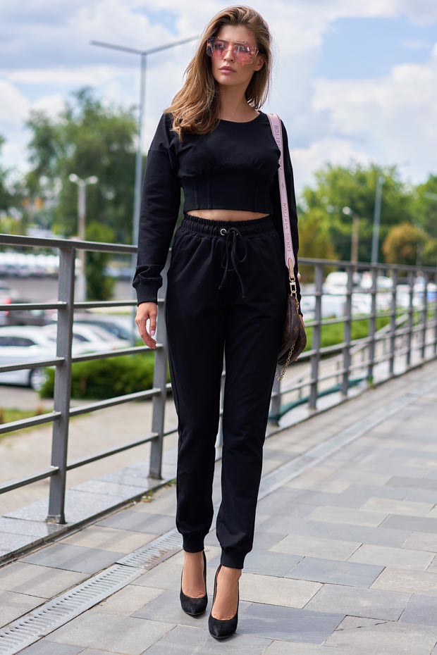 

Прогулочный JADONE FASHION костюм Тео черный L (Прогулочный костюм Тео черный)