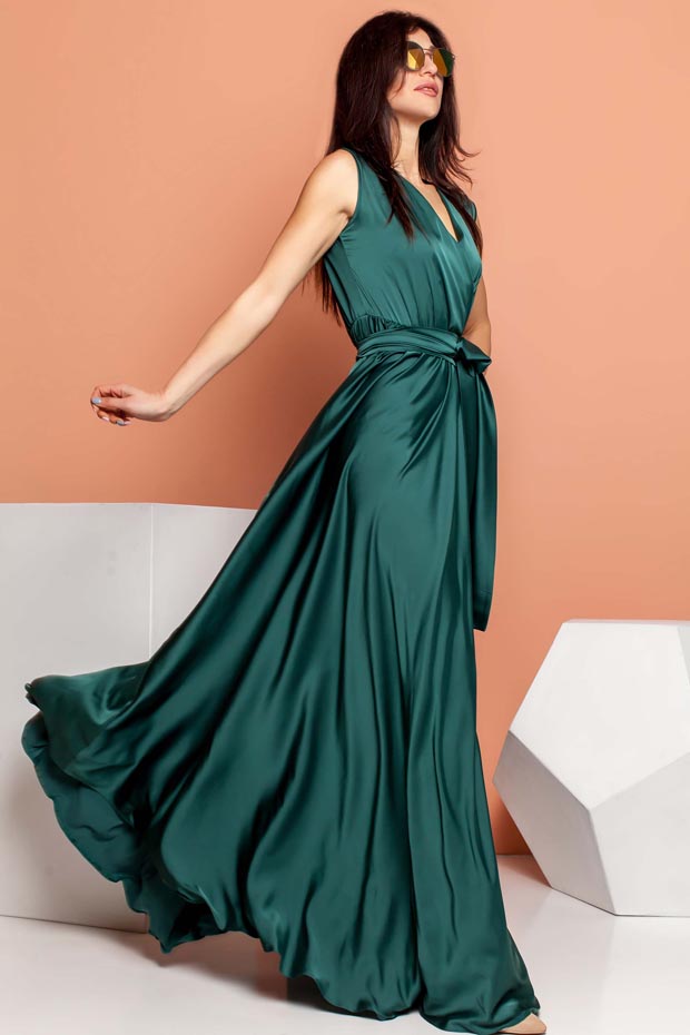 

Женское JADONE FASHION шелковое платье с широкой юбкой Фурор цвет изумрудный  (Платье Фурор Изумруд, Женское JADONE FASHION шелковое платье с широкой юбкой Фурор цвет изумрудный M (Платье Фурор Изумруд)