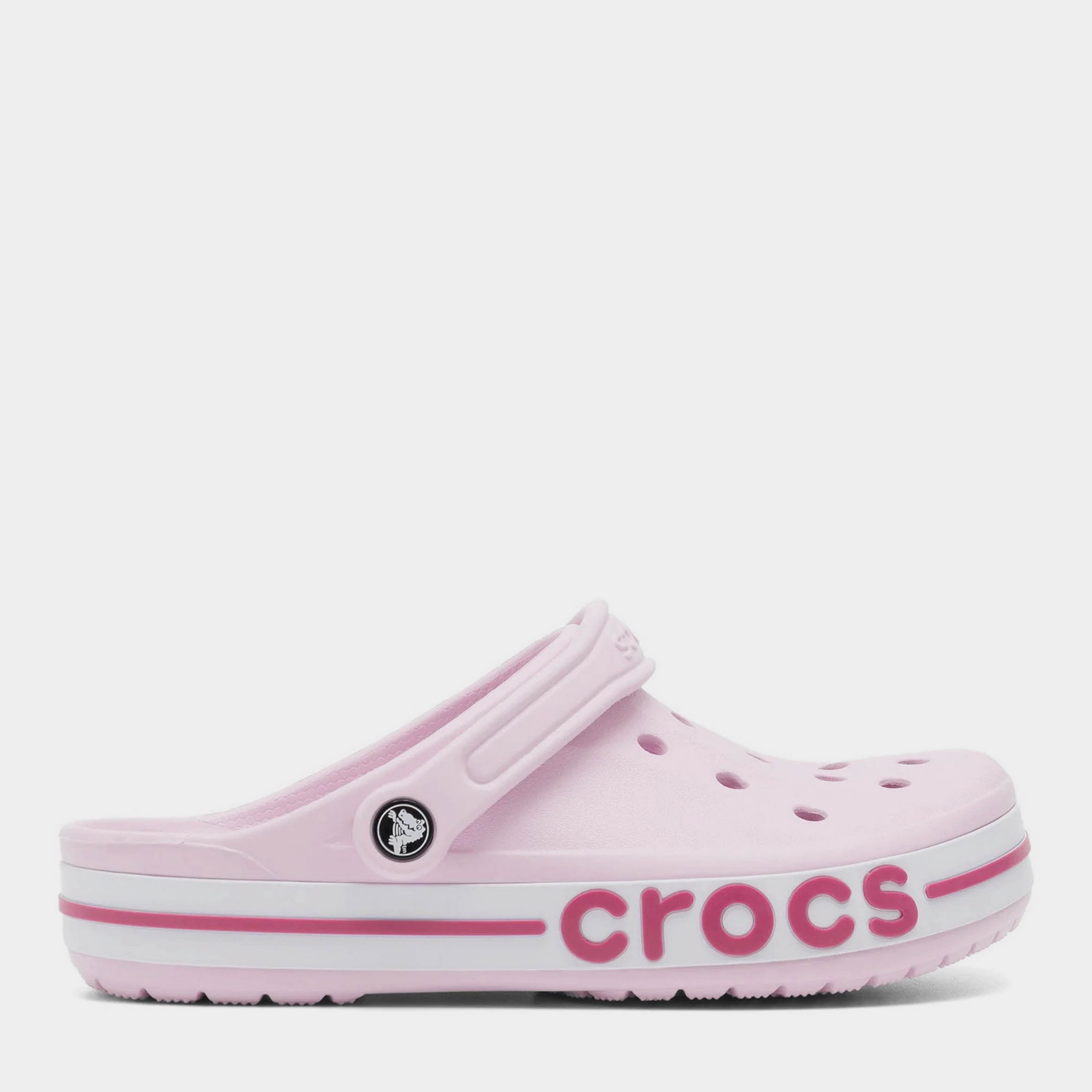 Акція на Жіночі крокси Crocs Bayaband Clog 205089-6TG 36-37 (M4/W6) 22 см Рожеві від Rozetka