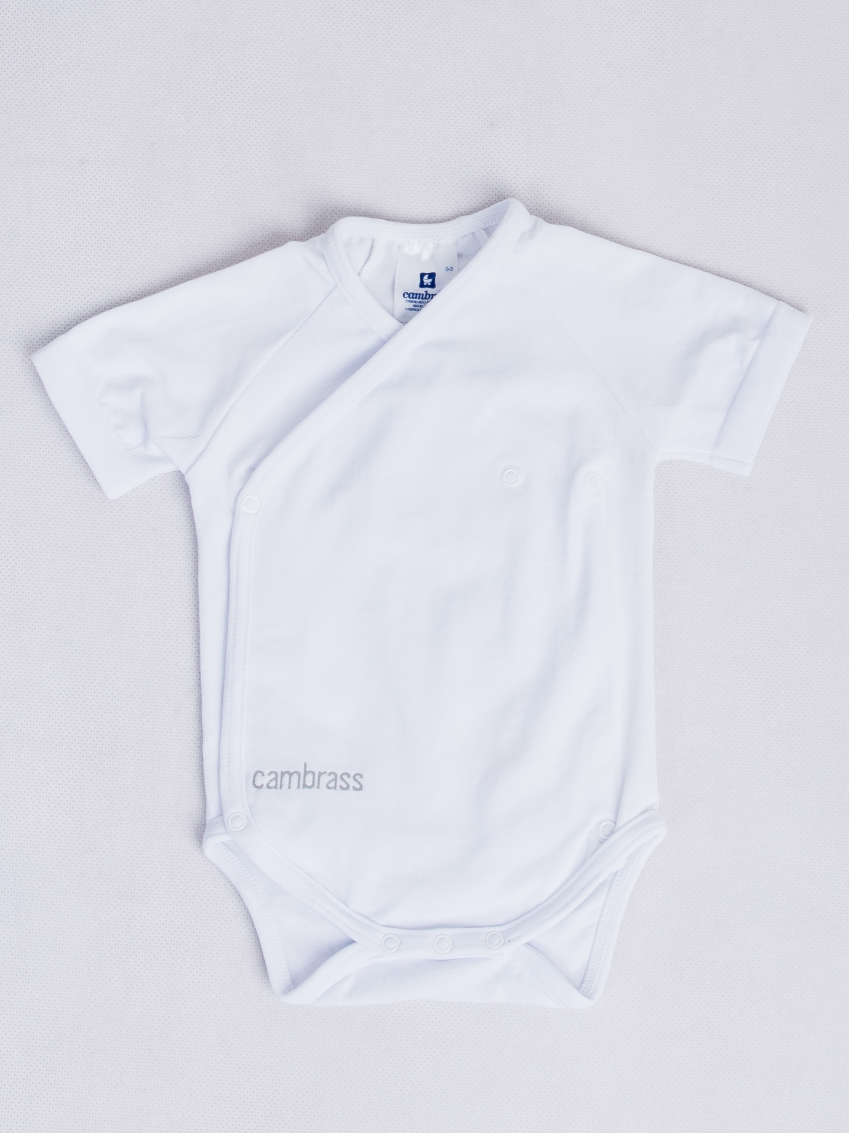 

Боди с коротким рукавом Cambrass 25836 56 cm Белый