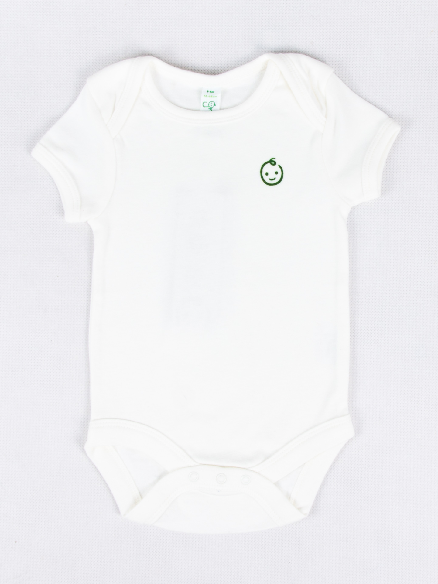 

Боди с коротким рукавом Green Baby CV210520-26 68 cm Белый